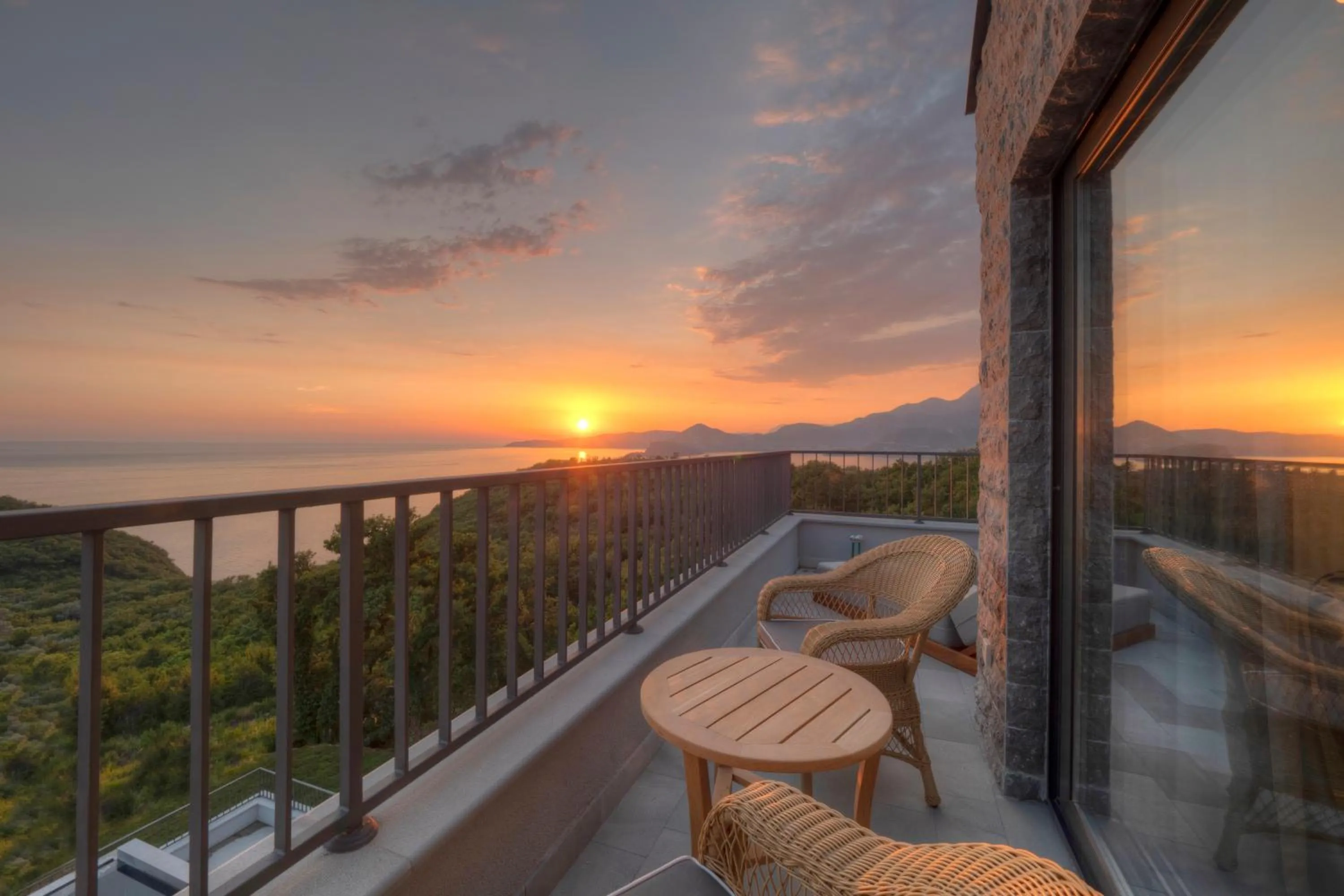 Balcony/Terrace in Vivid Blue Serenity Resort