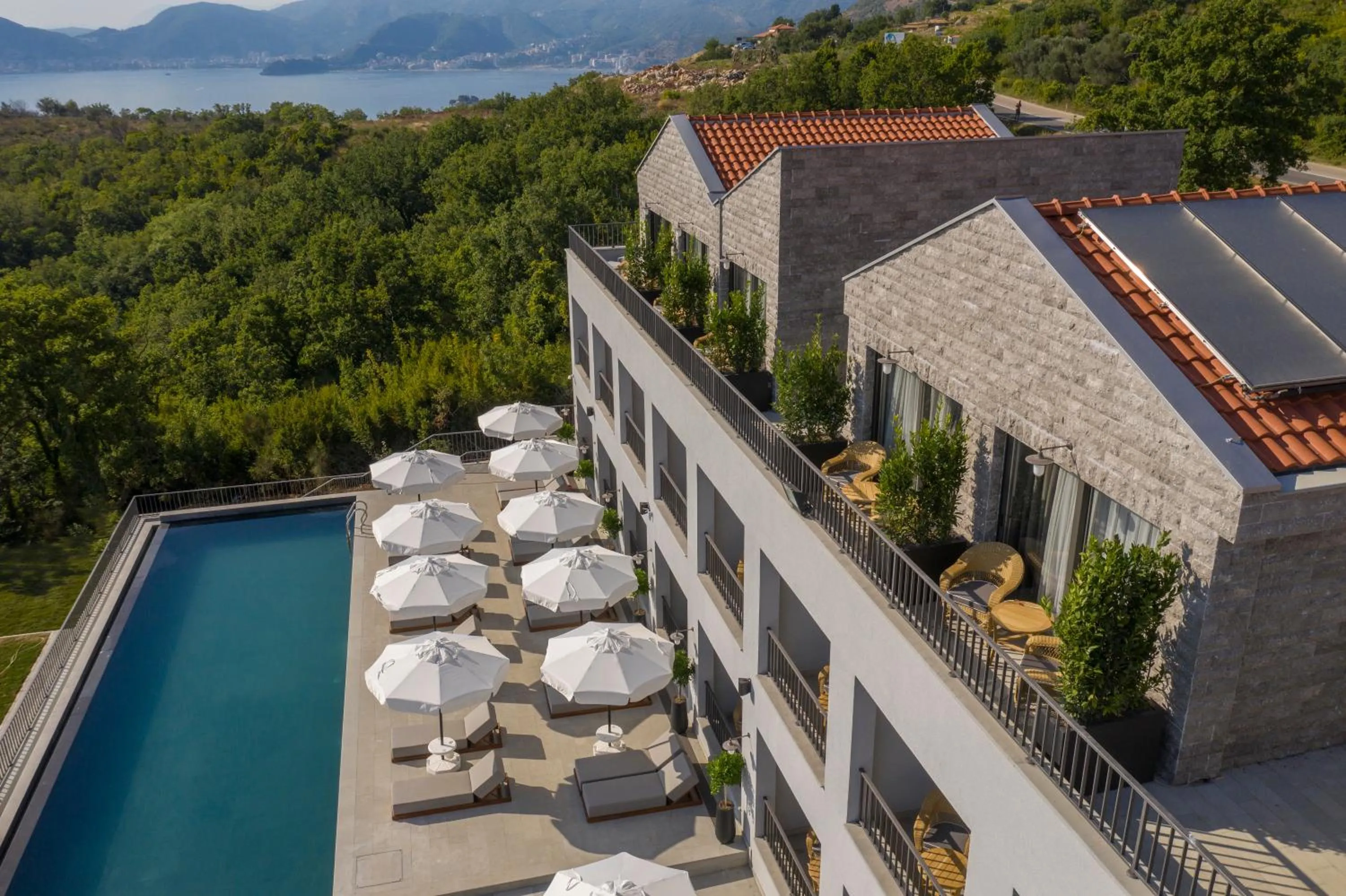 Property building in Vivid Blue Serenity Resort