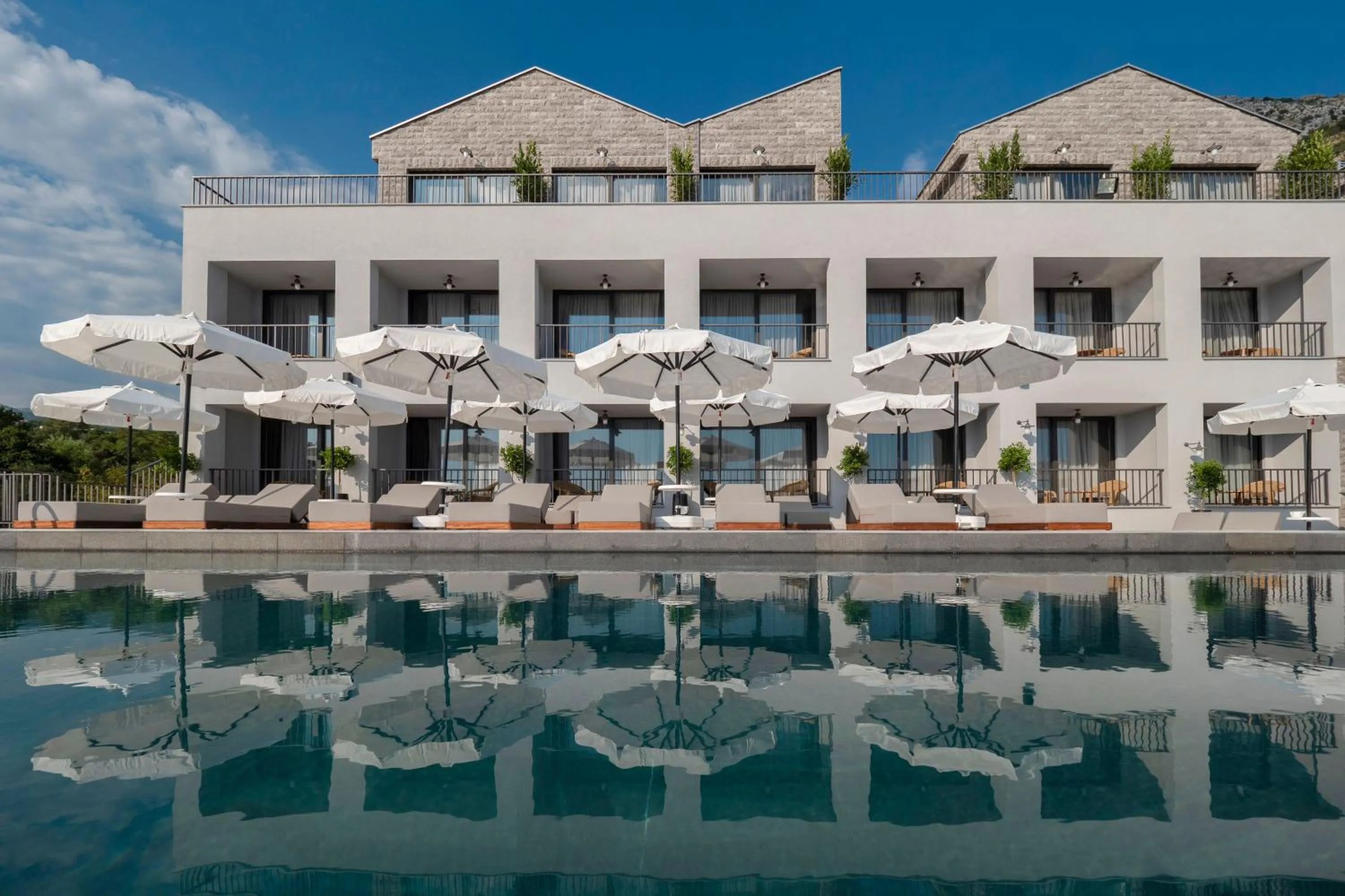 Property building in Vivid Blue Serenity Resort