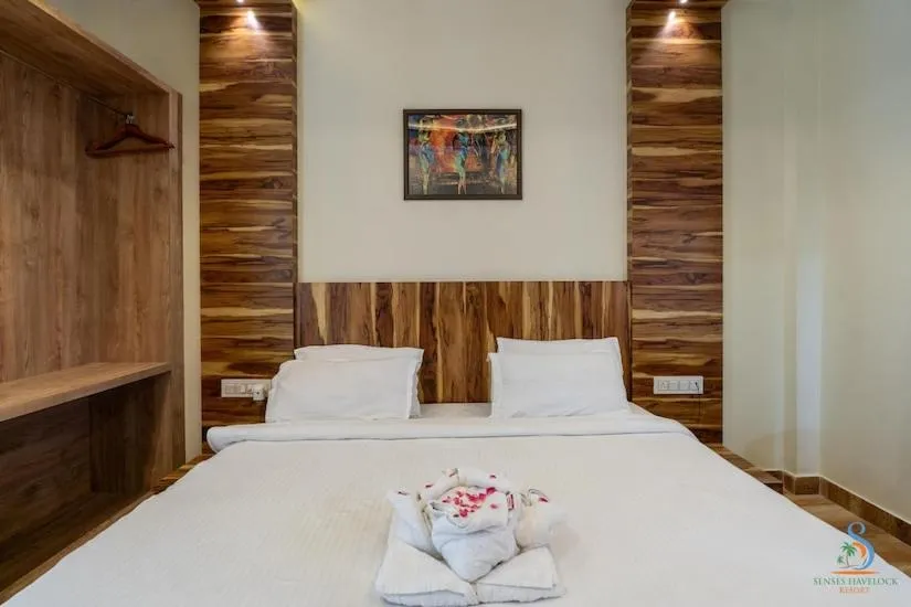 Bed in Senses Havelock resort