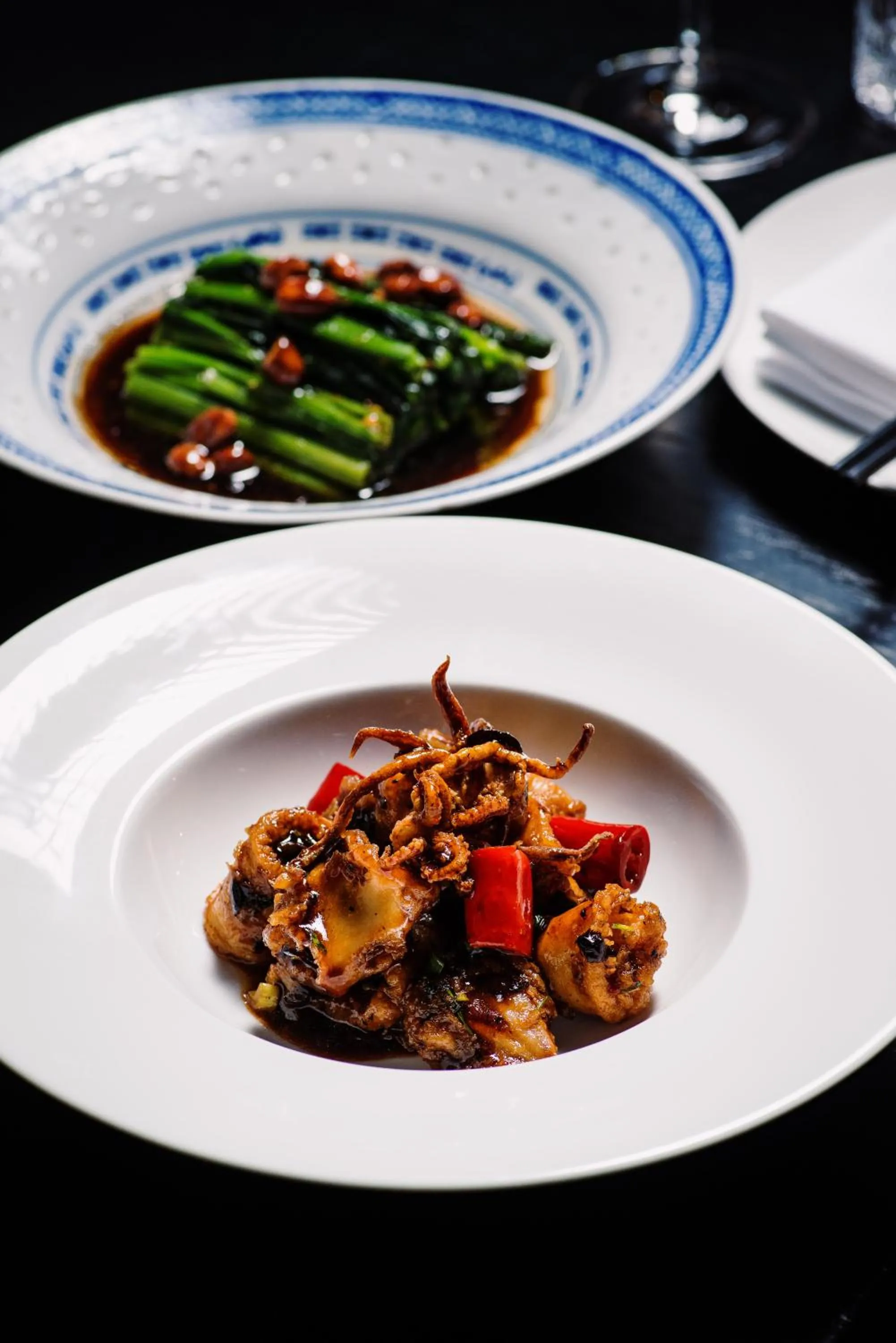 Food and drinks in Provocateur Berlin, part of Sircle Collection