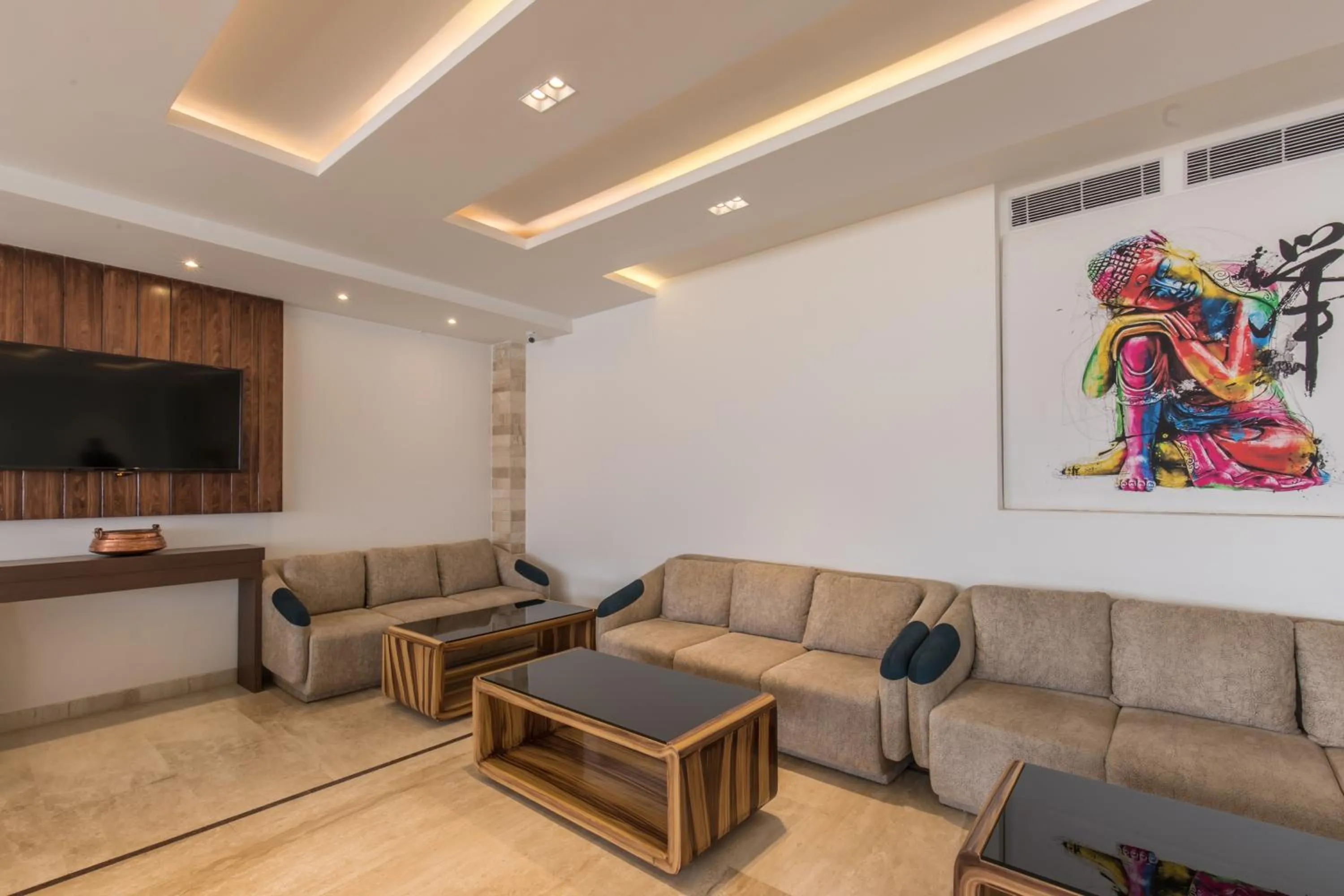 Living room in Mourya Hotel