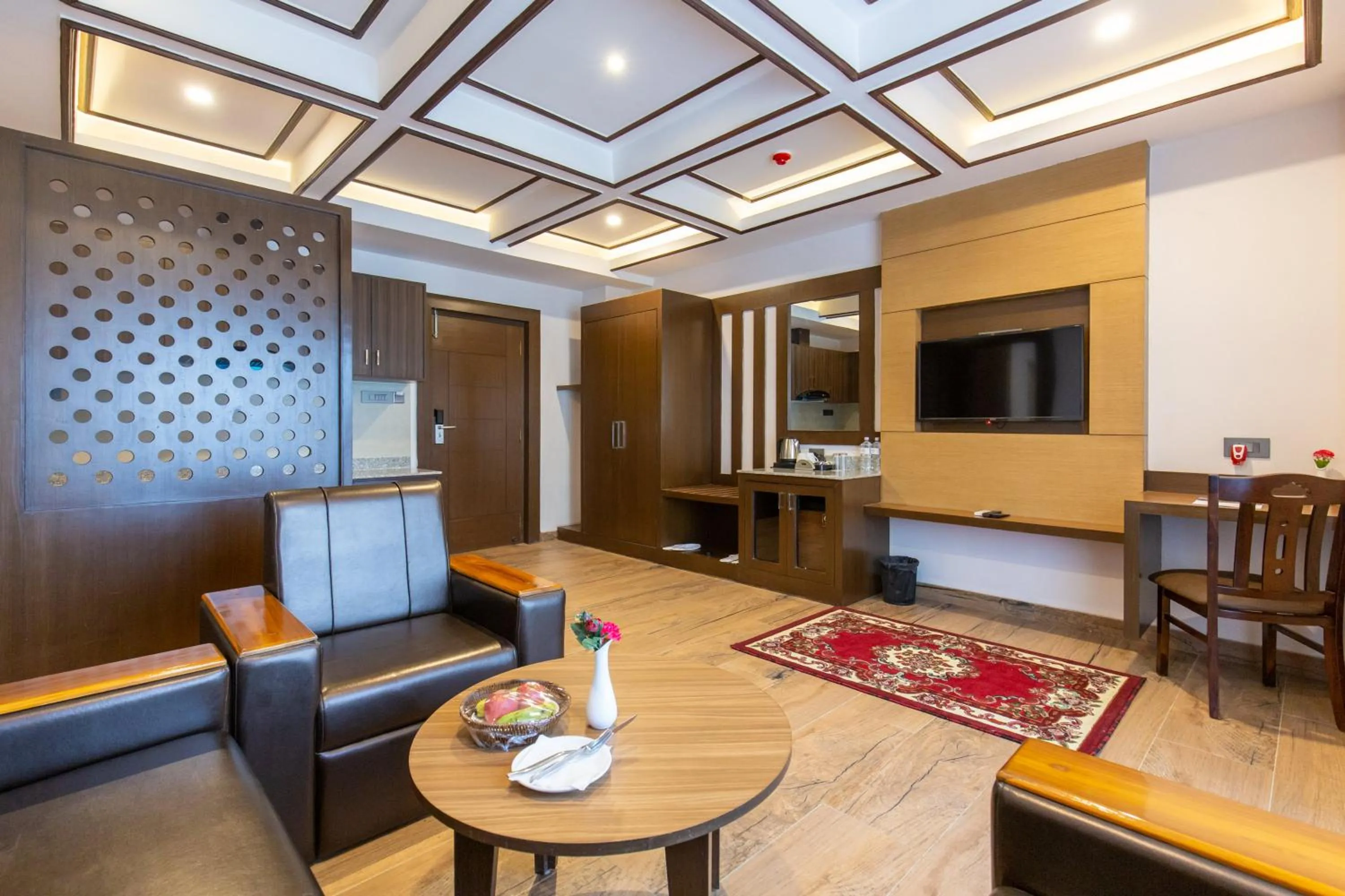 Living room in Mourya Hotel