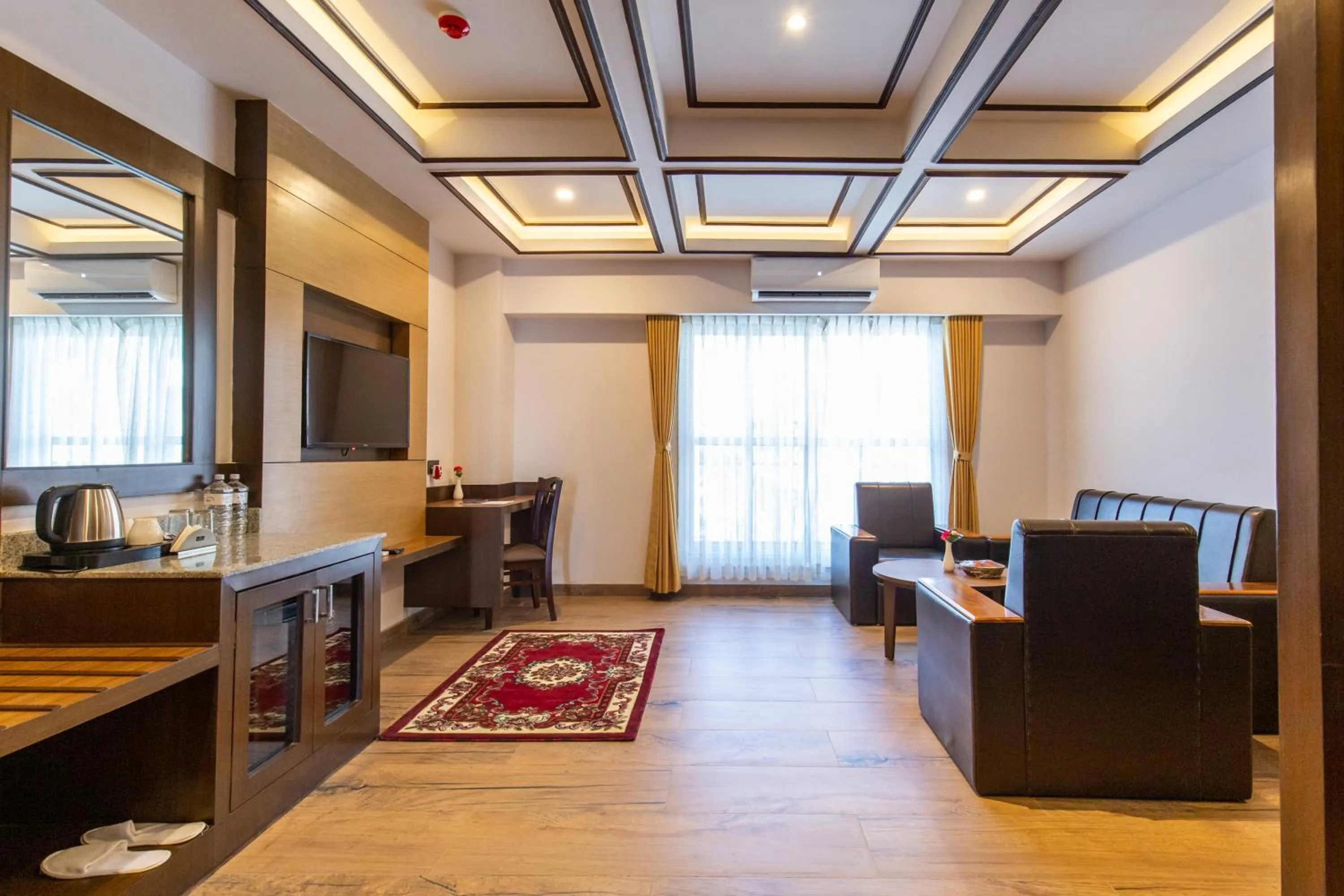 Living room in Mourya Hotel