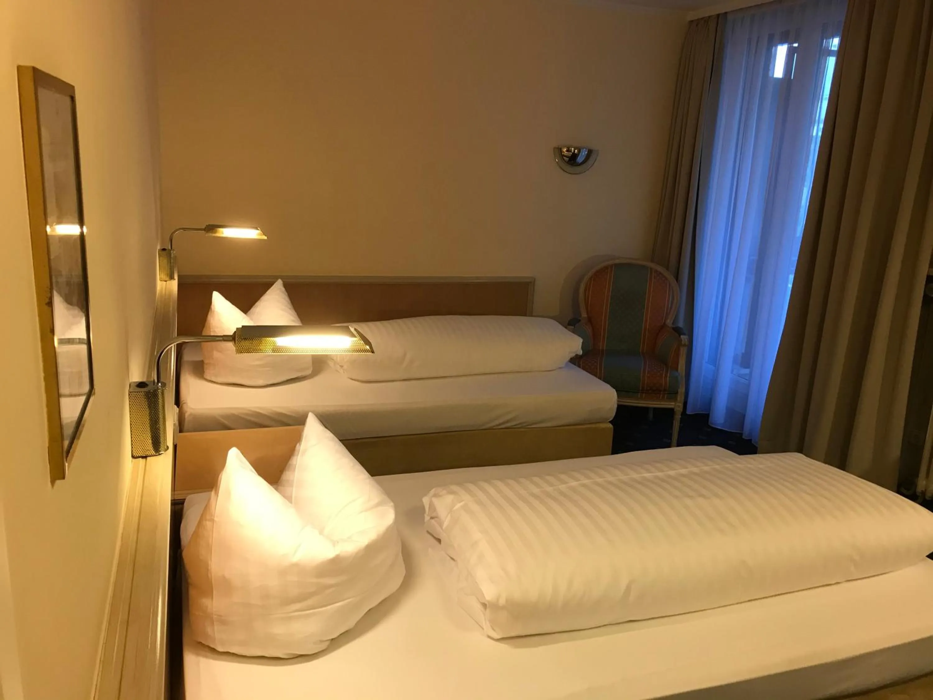Photo of the whole room, Bed in Hotel Ambiente Garni