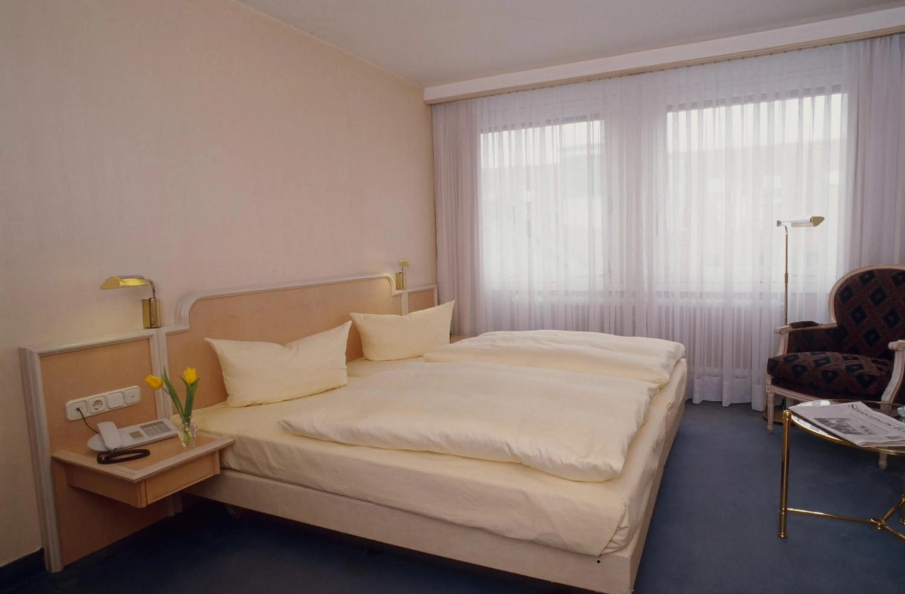 Photo of the whole room, Bed in Hotel Ambiente Garni