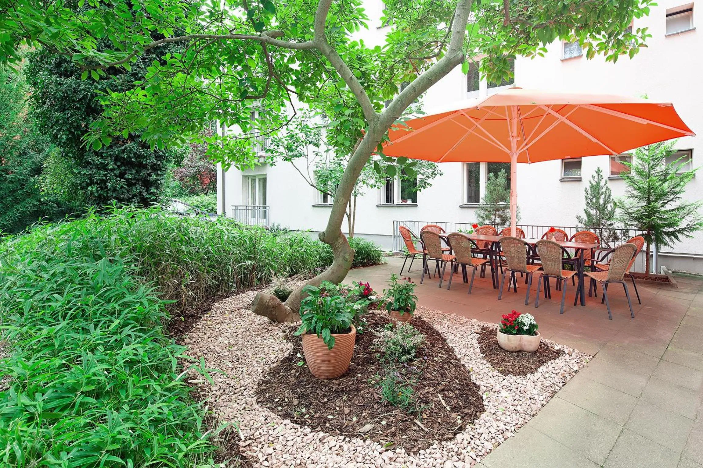 Balcony/Terrace in Hotel Morgenland
