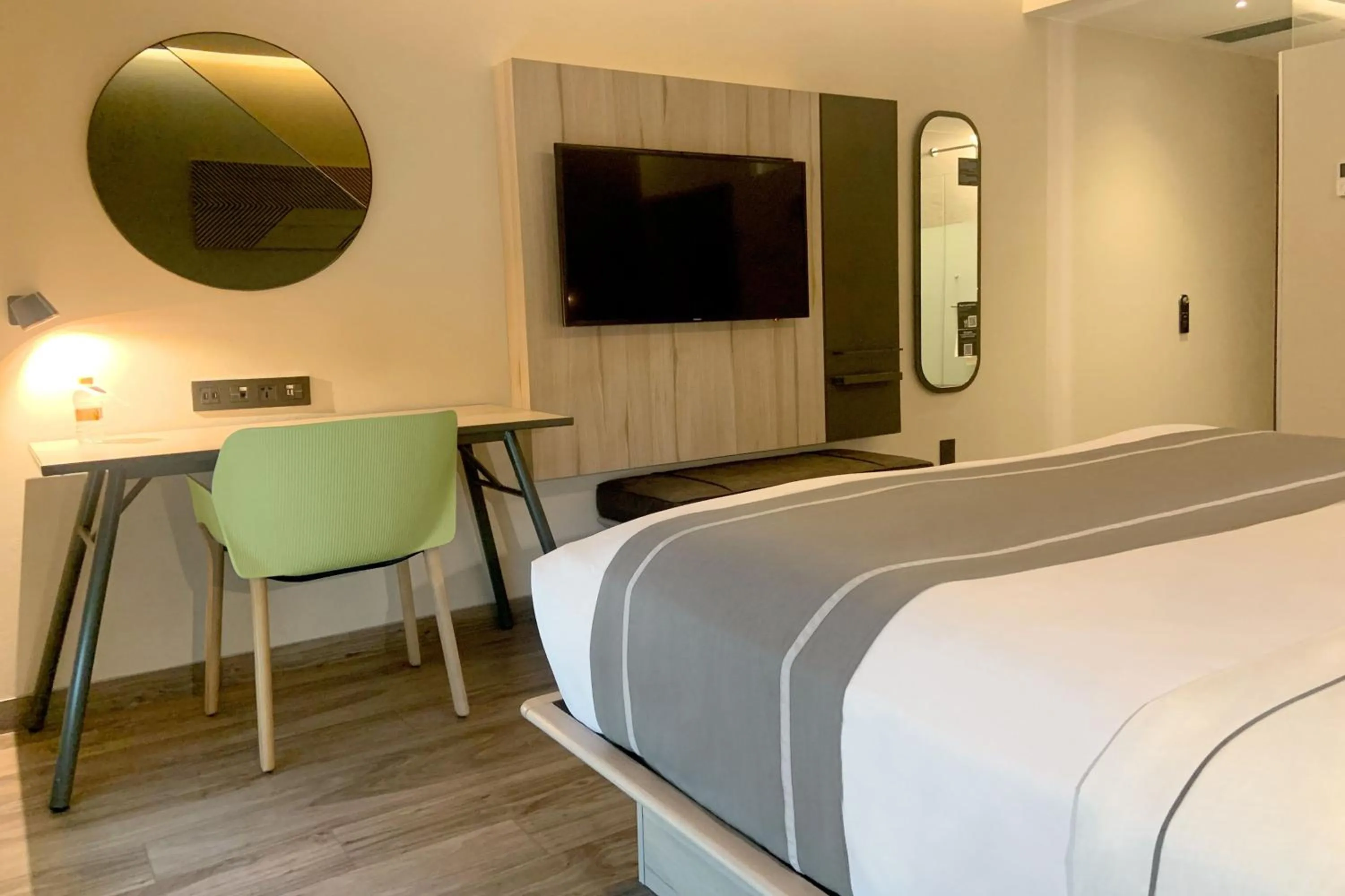 Bedroom, Bed in City Express Plus by Marriott Mexicali