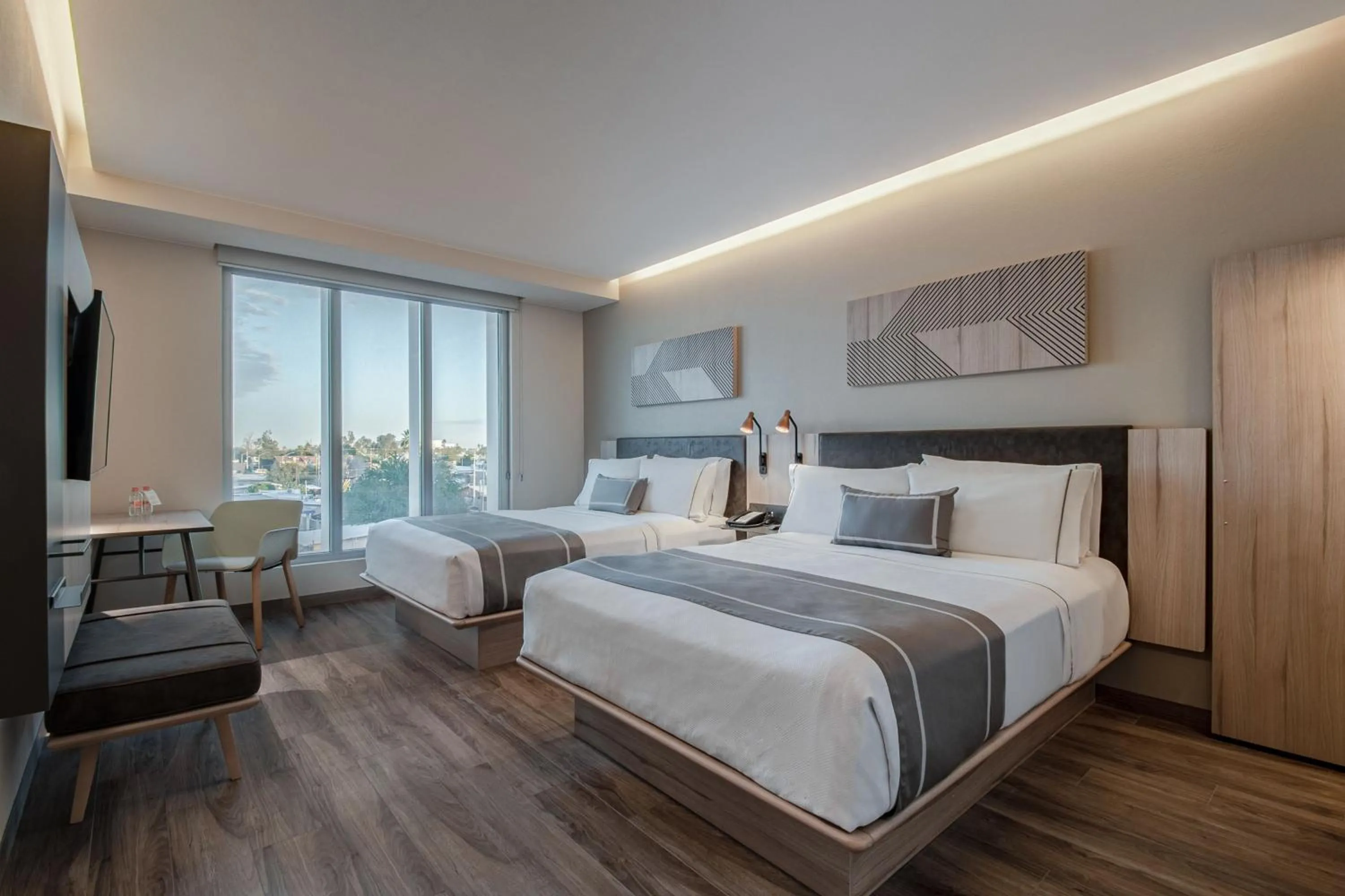 Bedroom, Bed in City Express Plus by Marriott Mexicali
