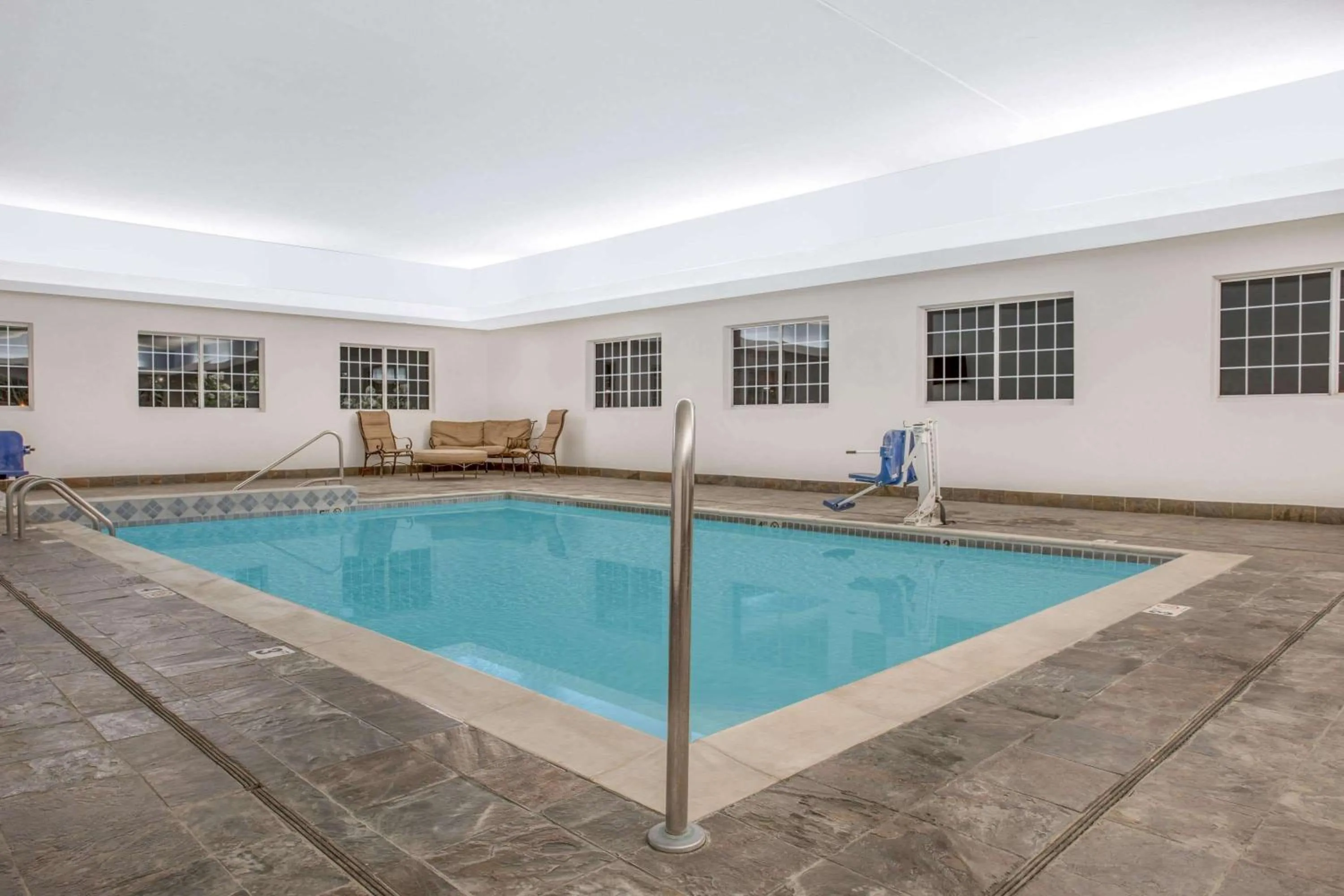 Pool view in Super 8 by Wyndham Cedar Falls