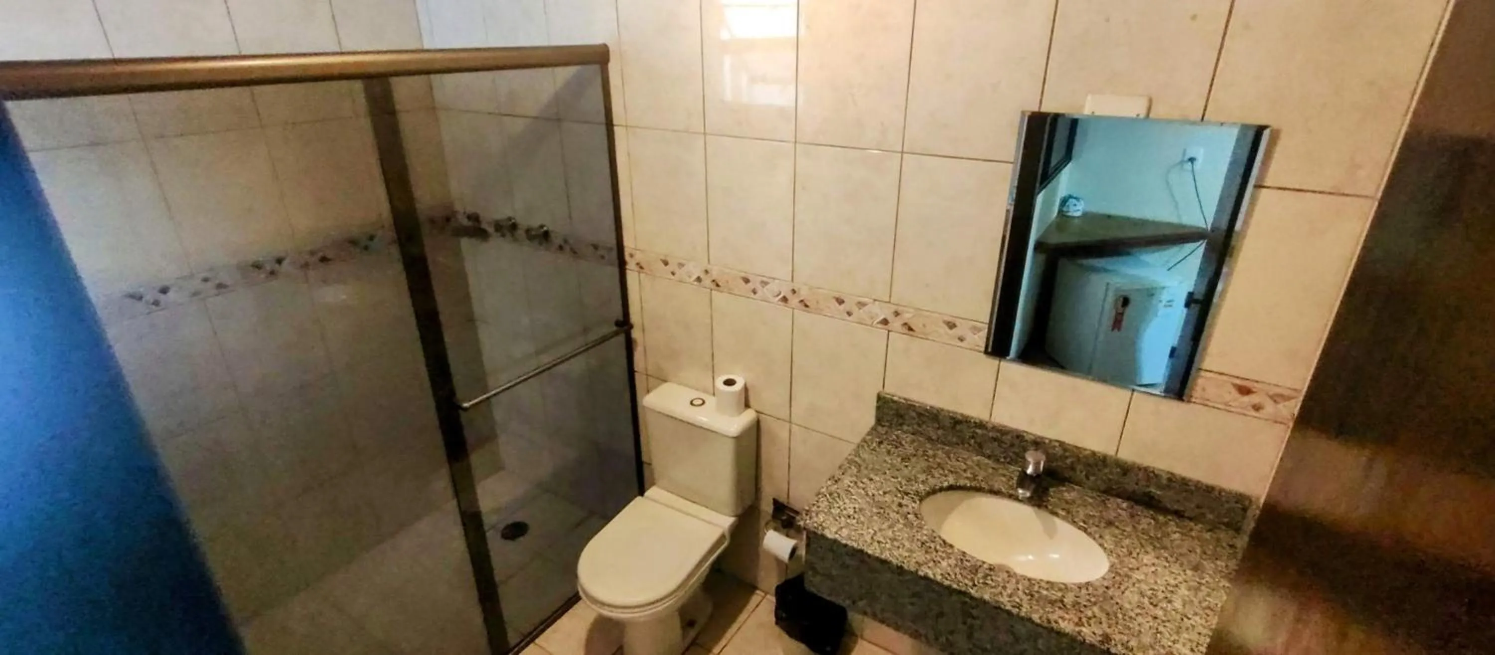 Shower in Aero Plaza Hotel