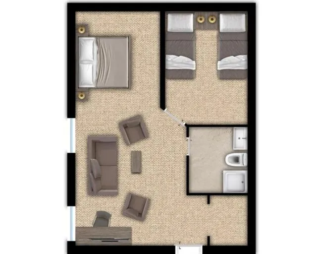 Floor plan in Konsumhotel Dorotheenhof Weimar
