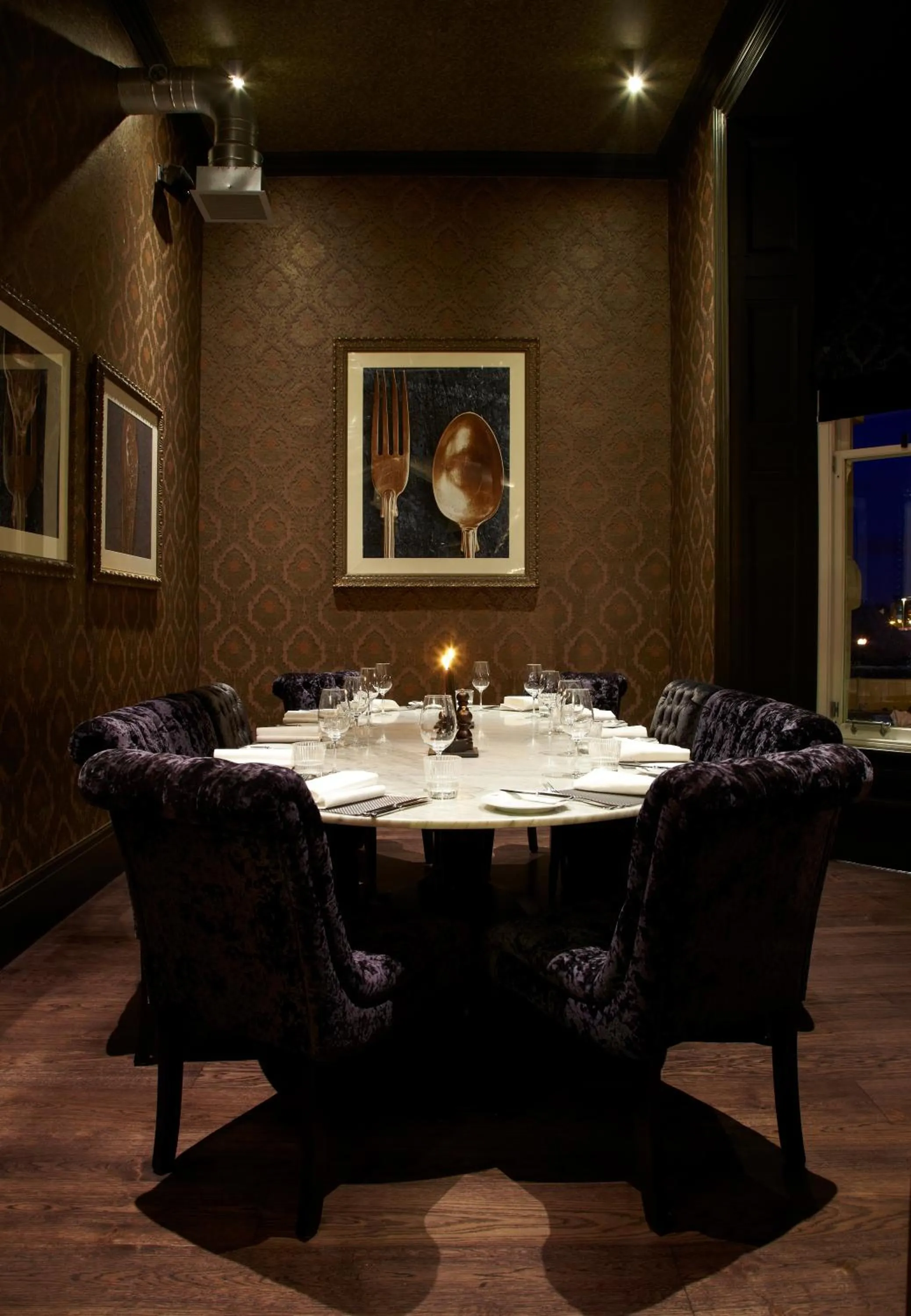 Restaurant/places to eat in Malmaison Dundee
