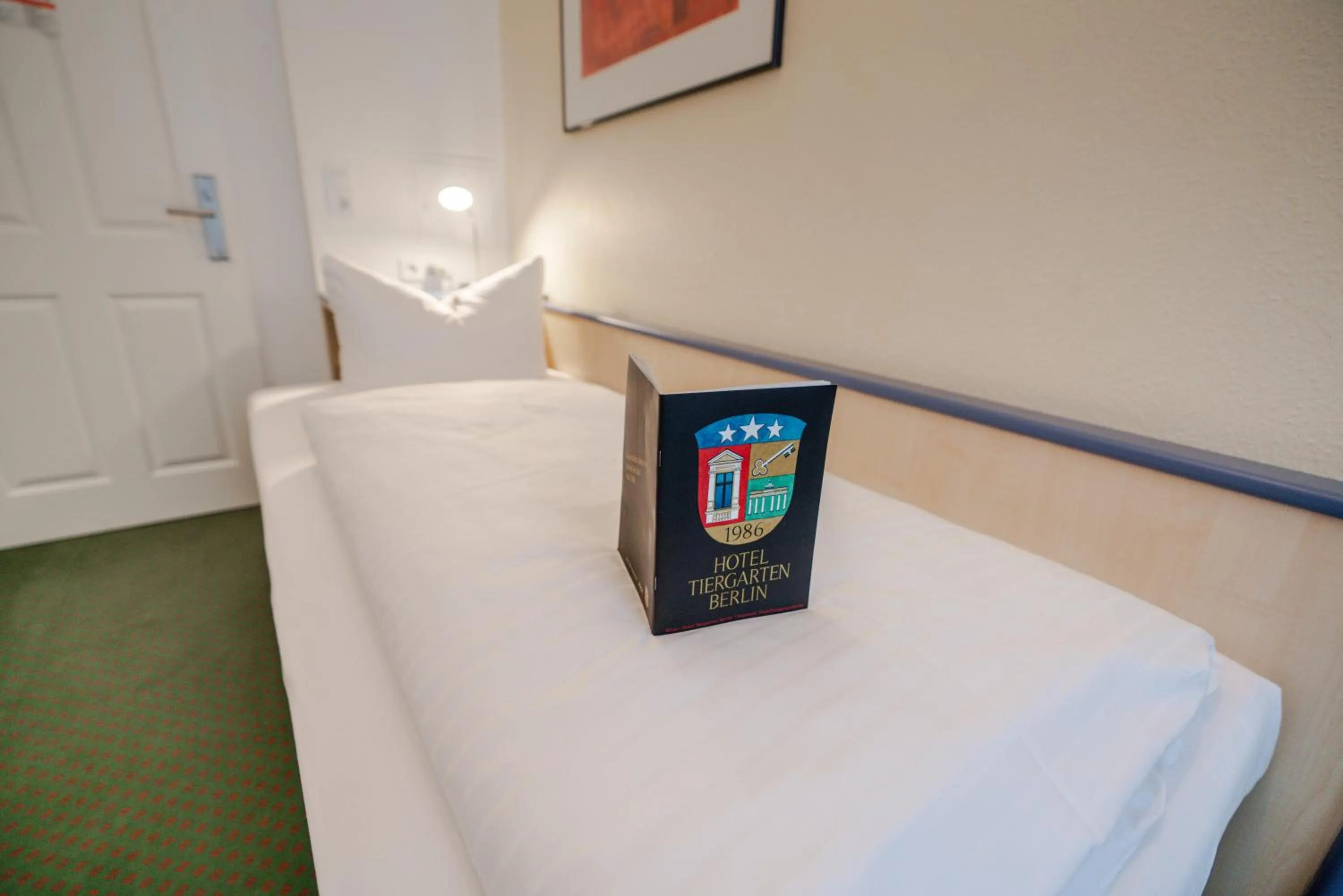 Bed in Hotel Tiergarten Berlin