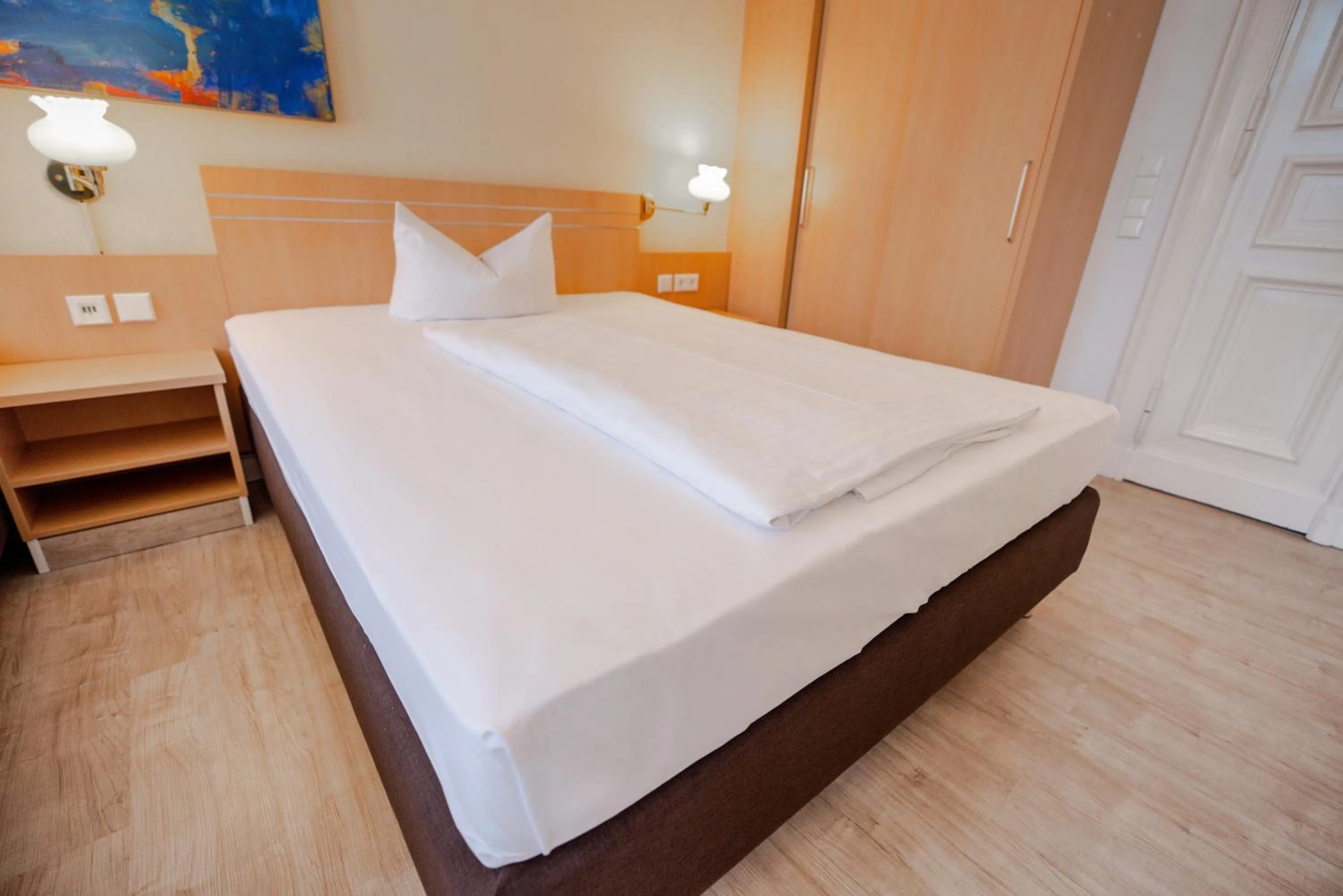 Bed in Hotel Tiergarten Berlin