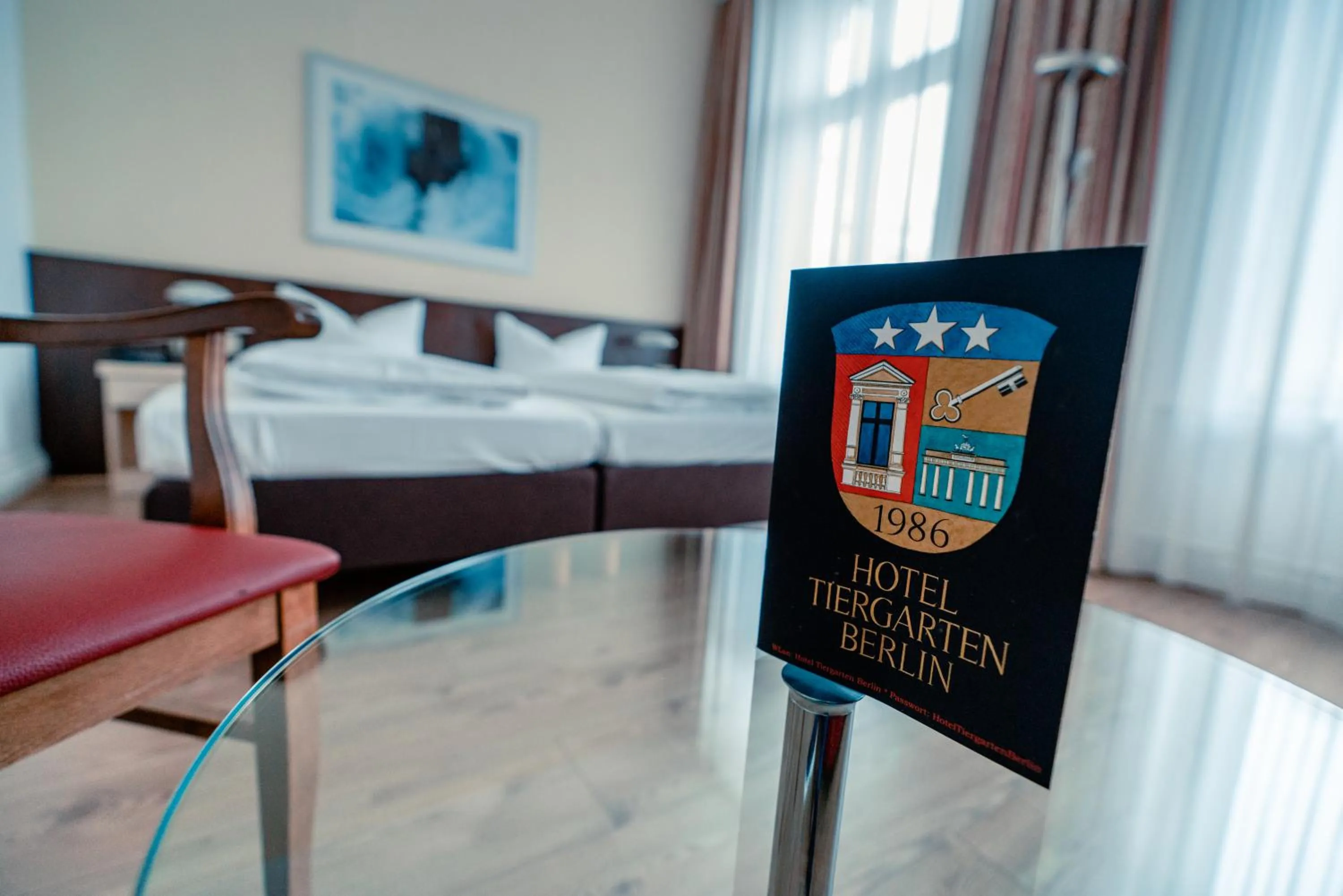 Logo/Certificate/Sign in Hotel Tiergarten Berlin