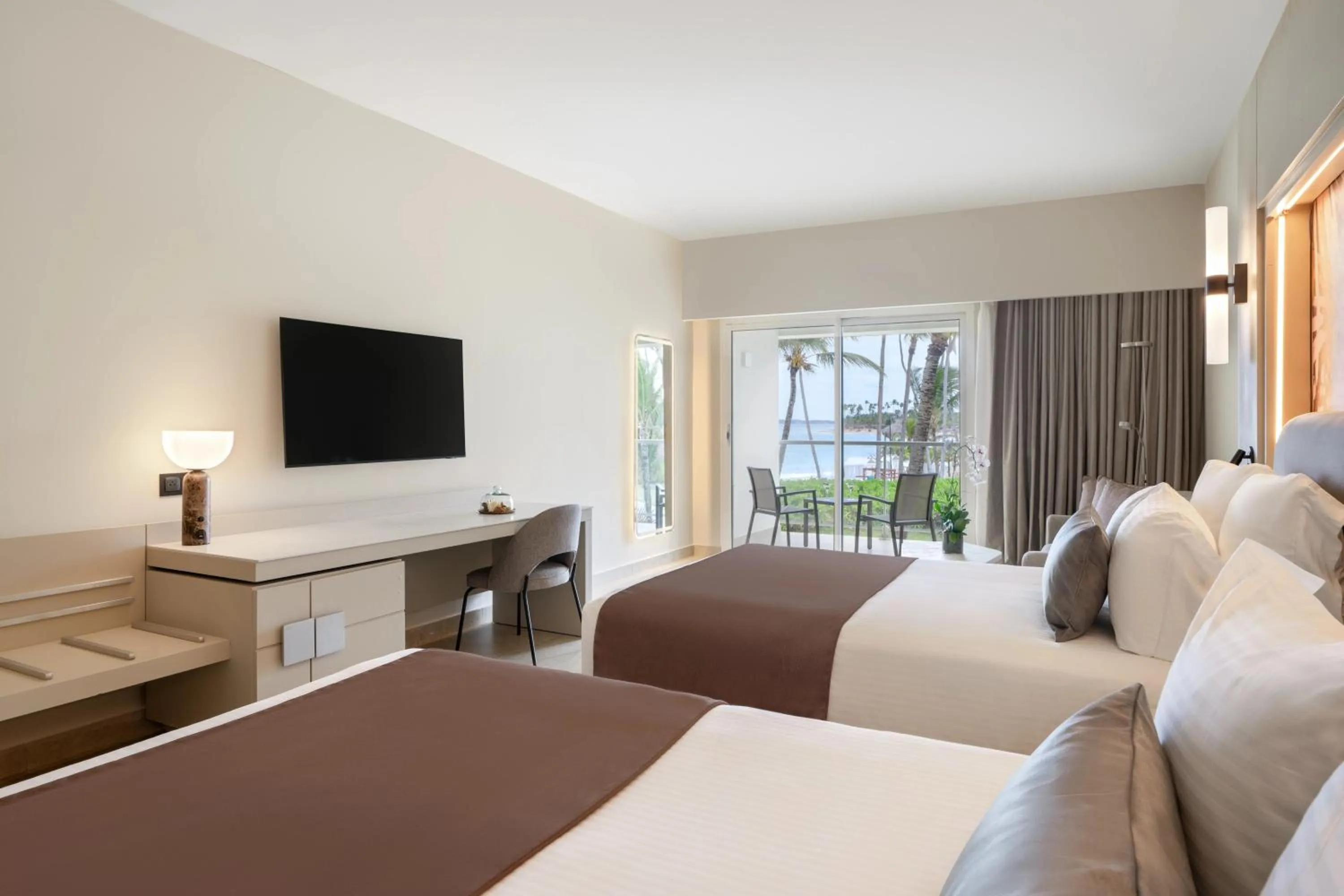 Bed in Breathless Punta Cana Resort & Spa - Adults Only - All Inclusive
