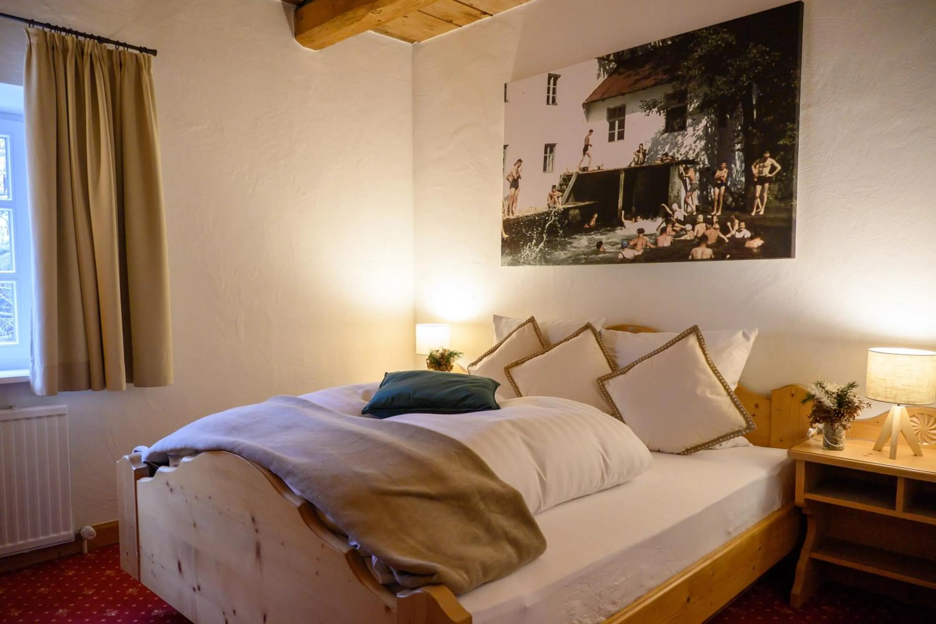 Bedroom, Bed in InselMühle