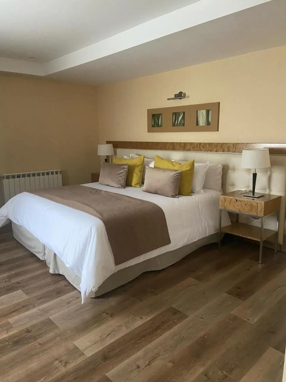 Bed in Fueguino Hotel