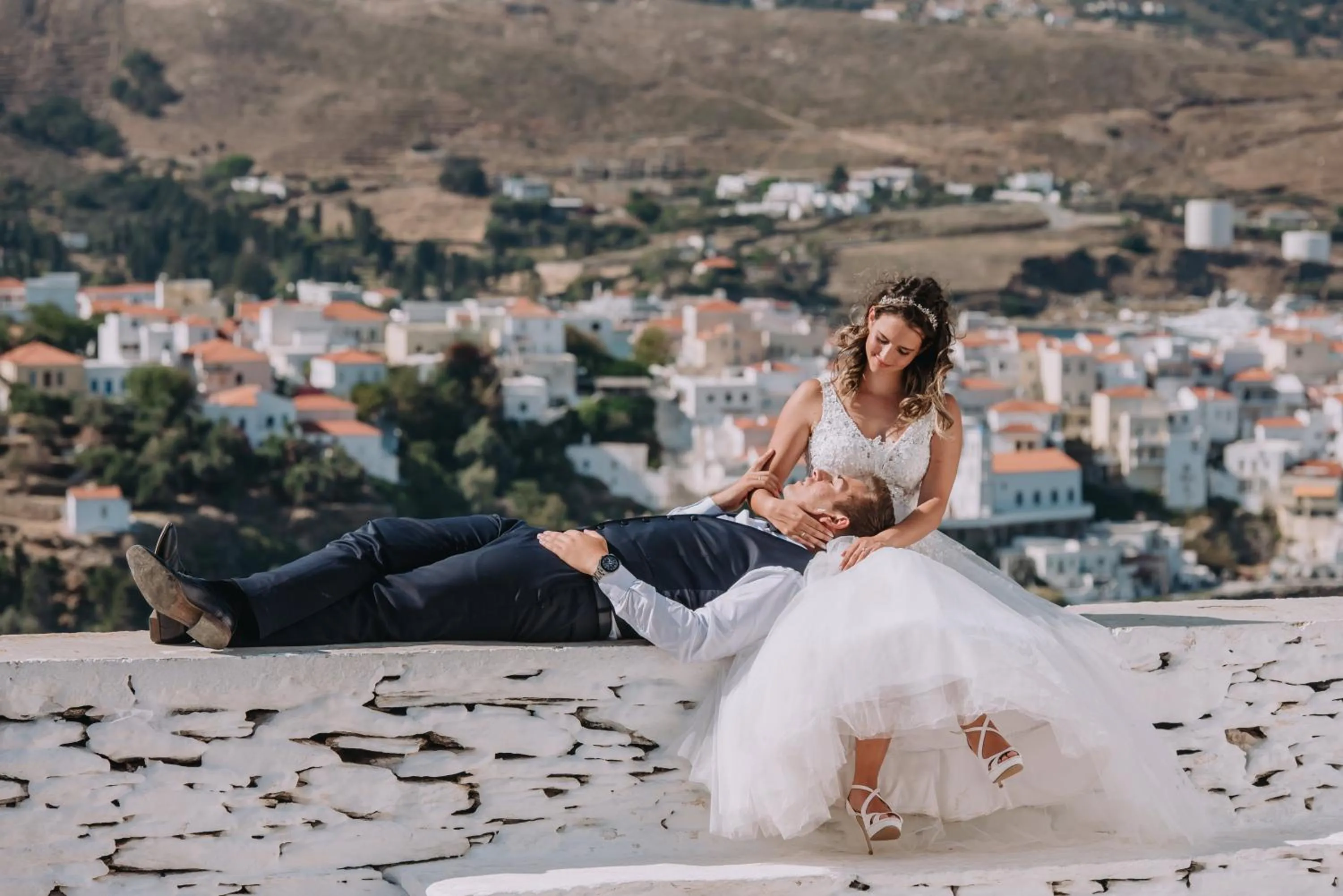 wedding in Aegean Castle Andros – Adults Only