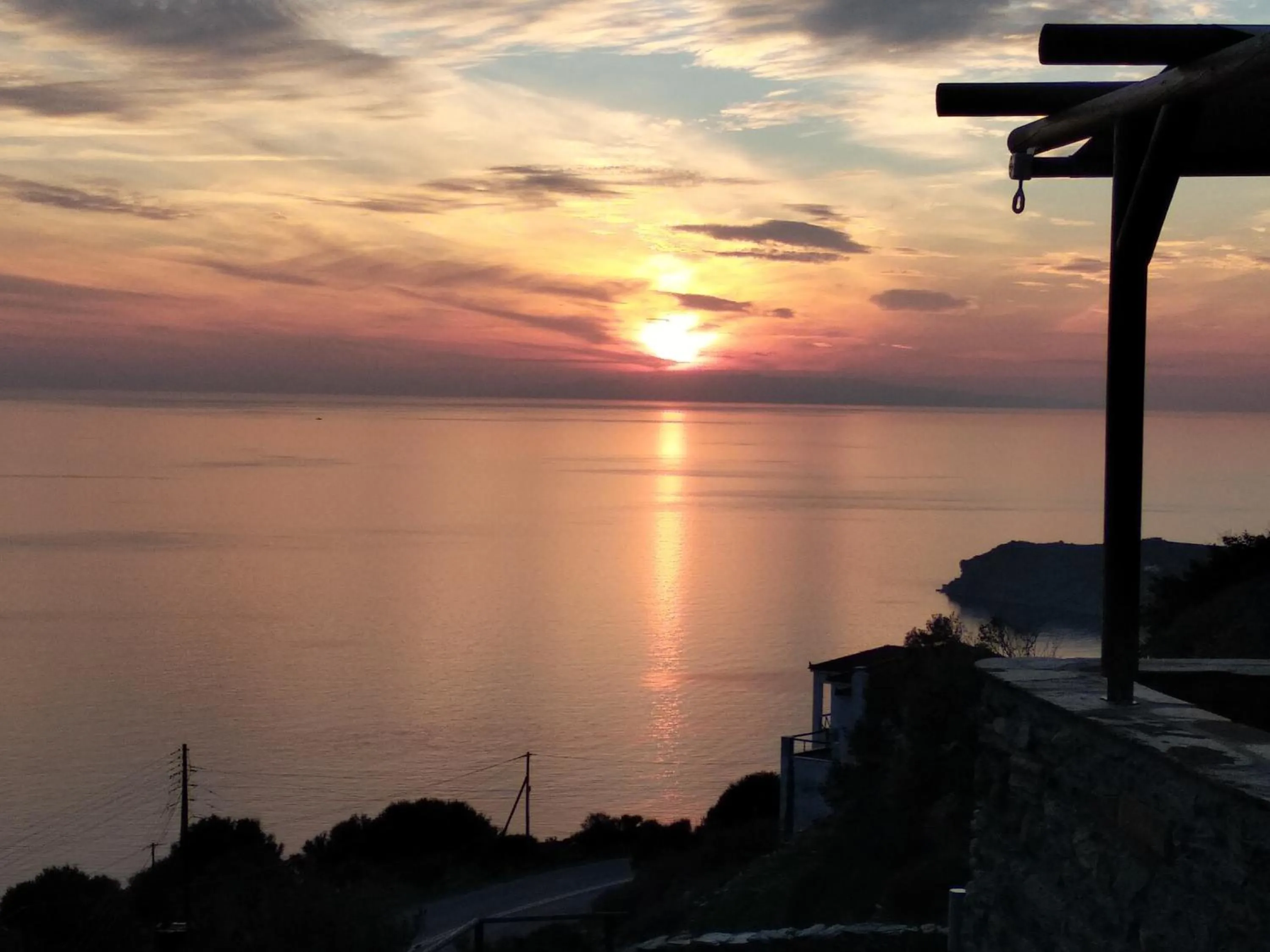 Sea view in Aegean Castle Andros – Adults Only