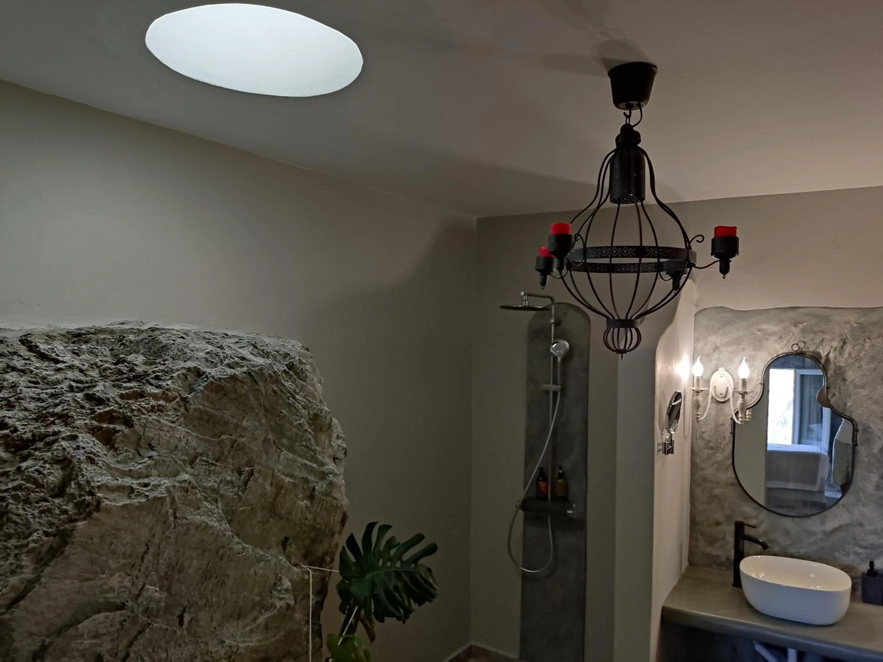 Bathroom in Aegean Castle Andros – Adults Only