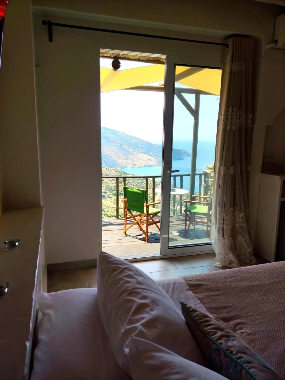 View (from property/room) in Aegean Castle Andros – Adults Only