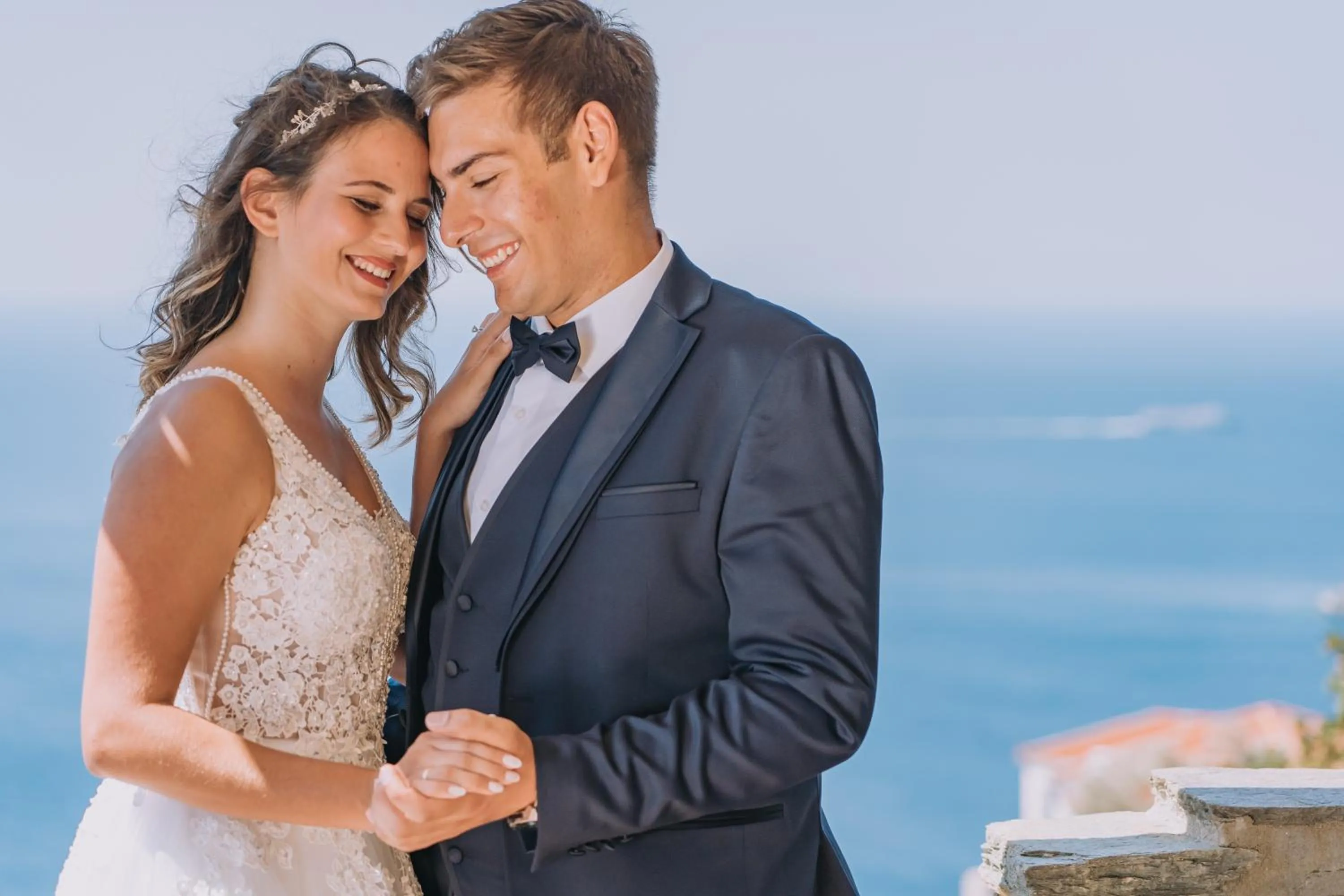 Sea view in Aegean Castle Andros – Adults Only