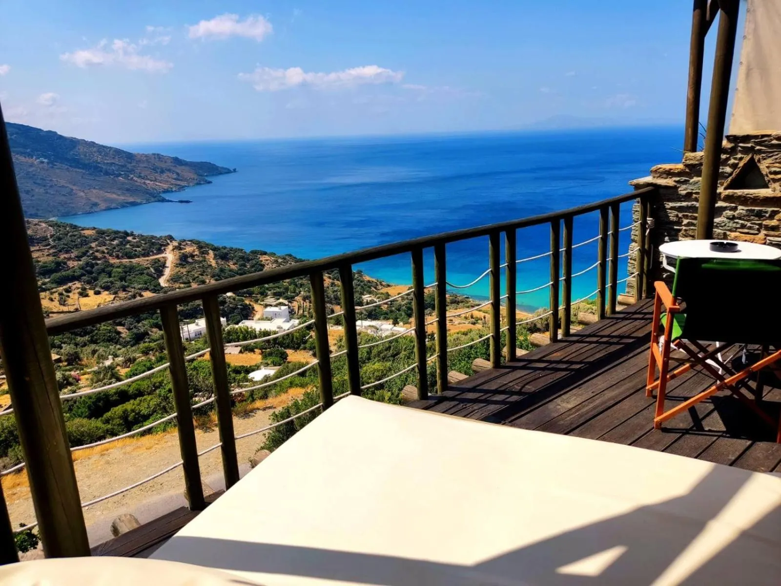 View (from property/room) in Aegean Castle Andros – Adults Only