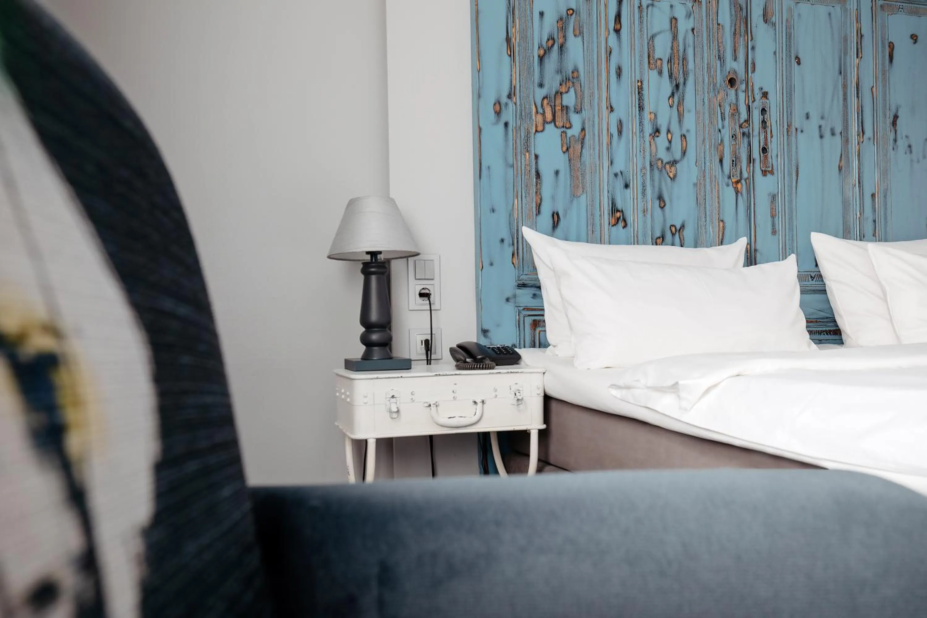 Decorative detail, Bed in Hotel Berlin, Berlin, a member of Radisson Individuals