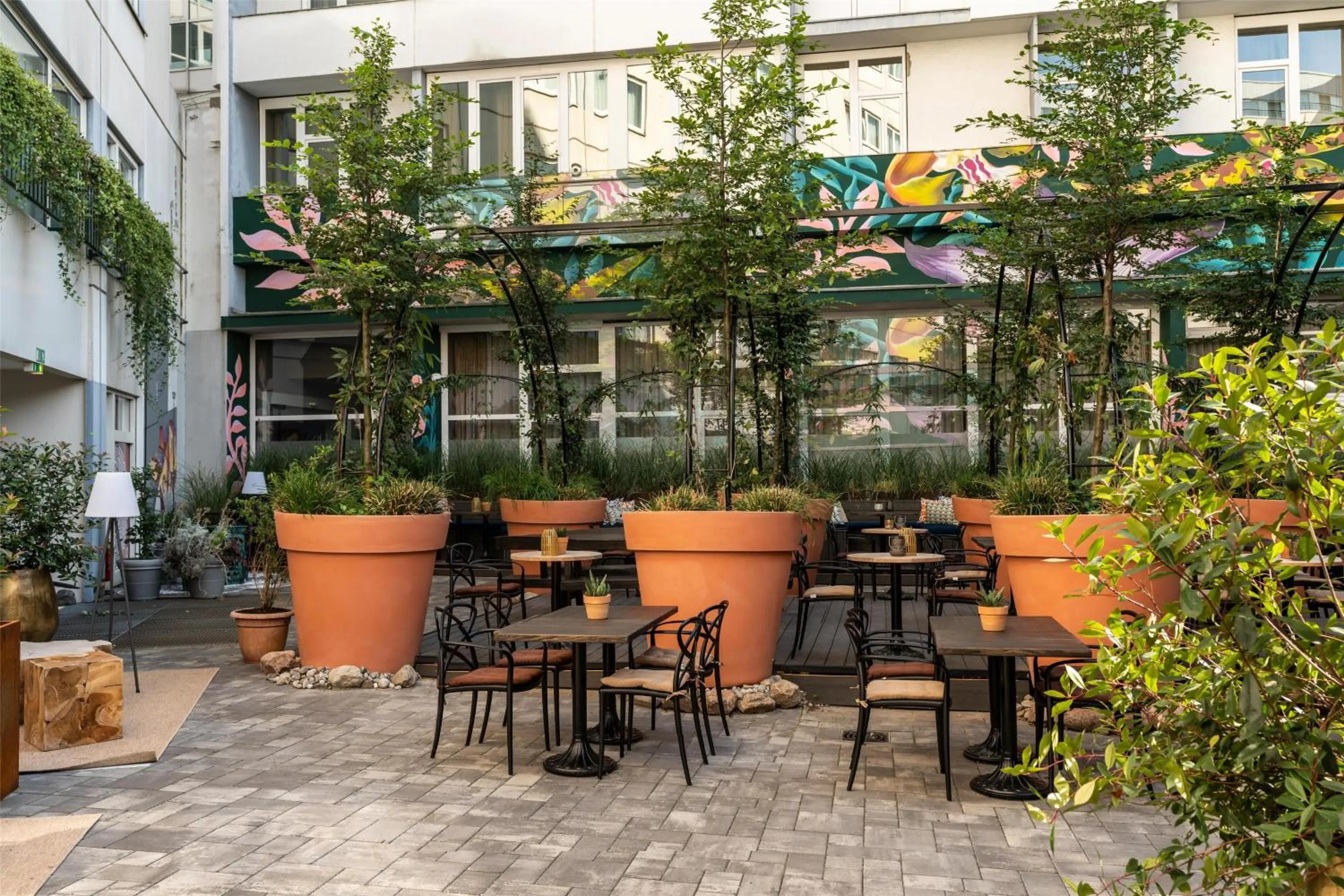 Patio in Hotel Berlin, Berlin, a member of Radisson Individuals