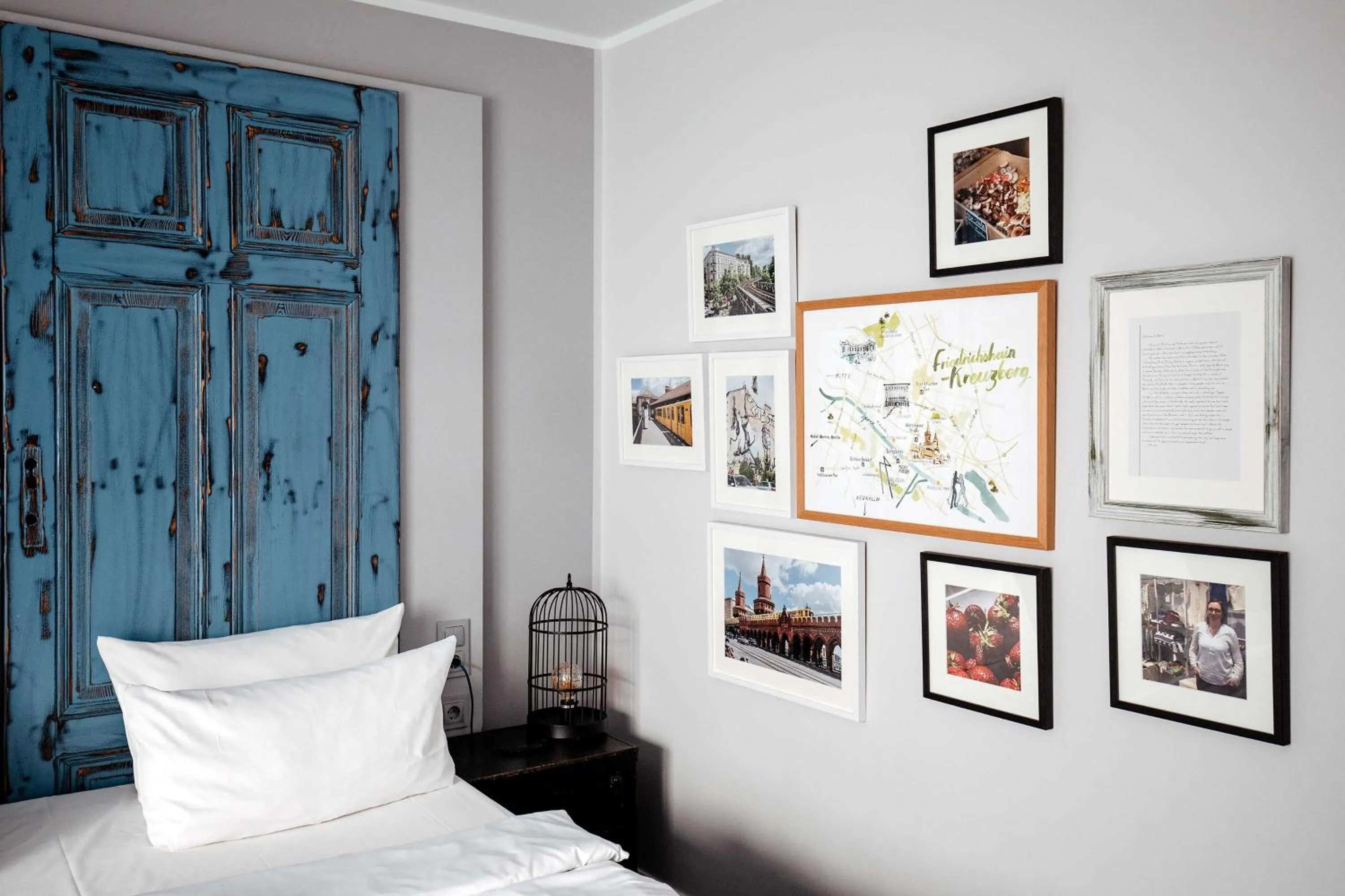 Decorative detail, Bed in Hotel Berlin, Berlin, a member of Radisson Individuals