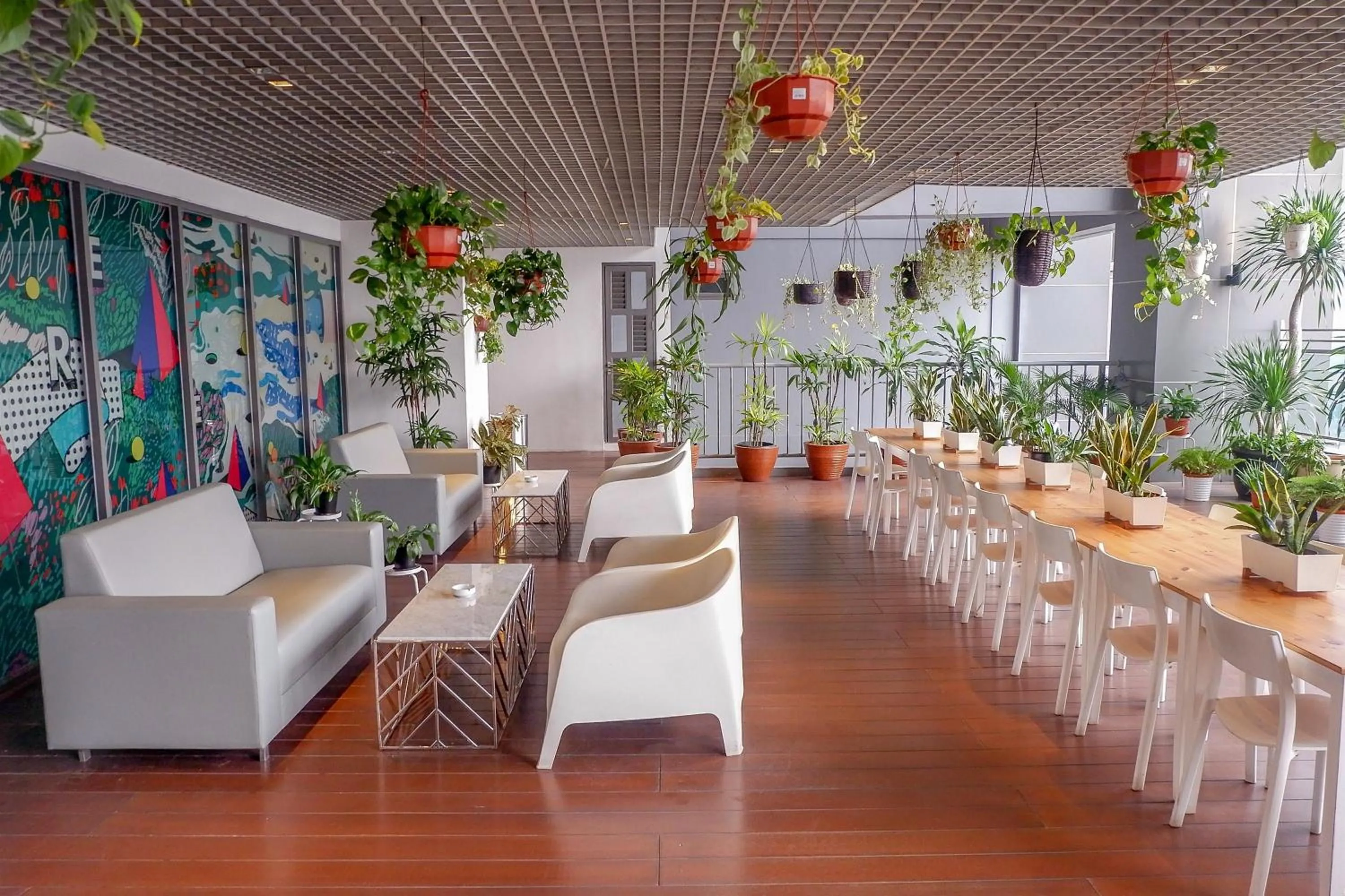 Property building in Comfy 3BR at L'Avenue Apartment Pancoran By Travelio