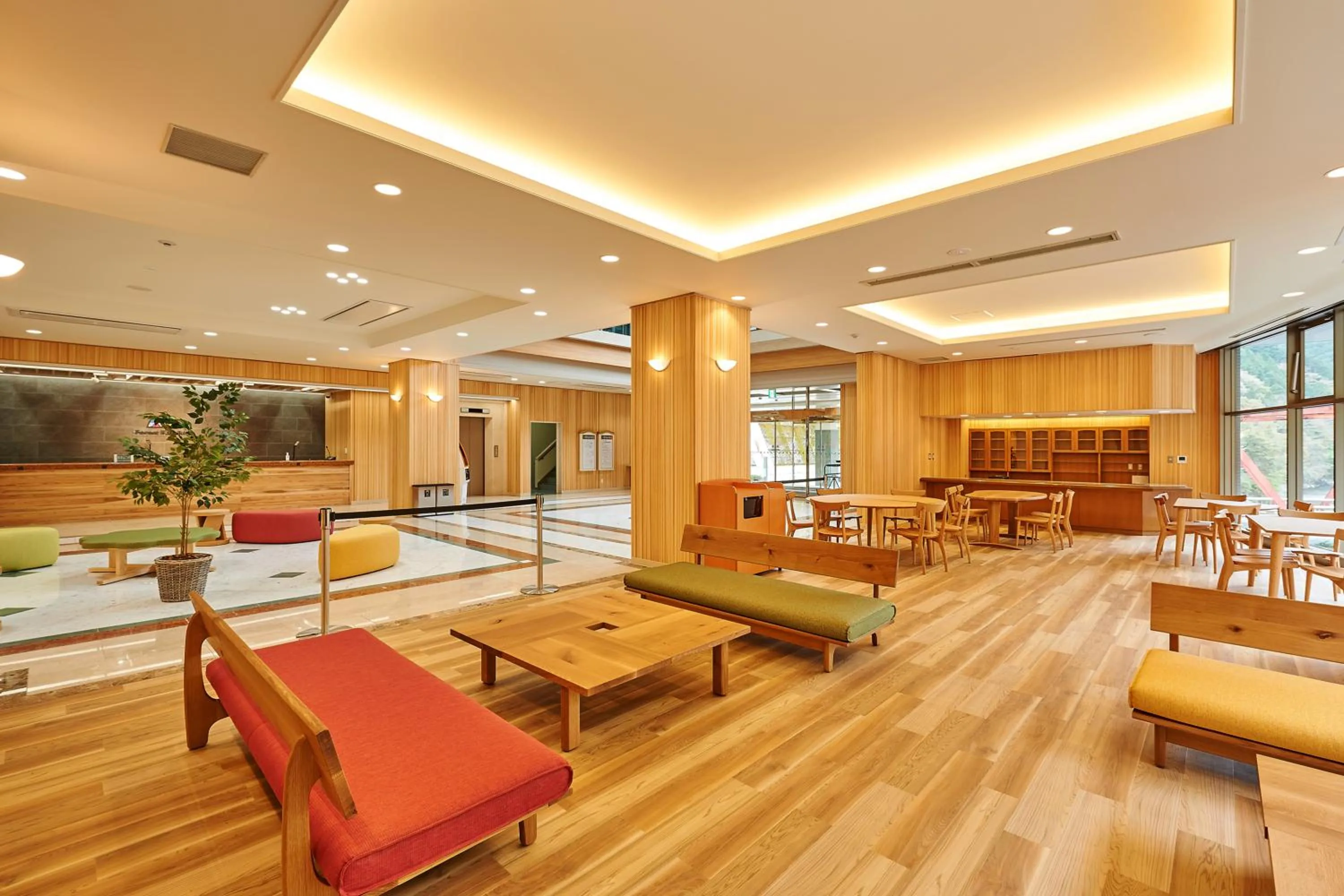 Lobby or reception in フォレストかみきた Forest Kamikita