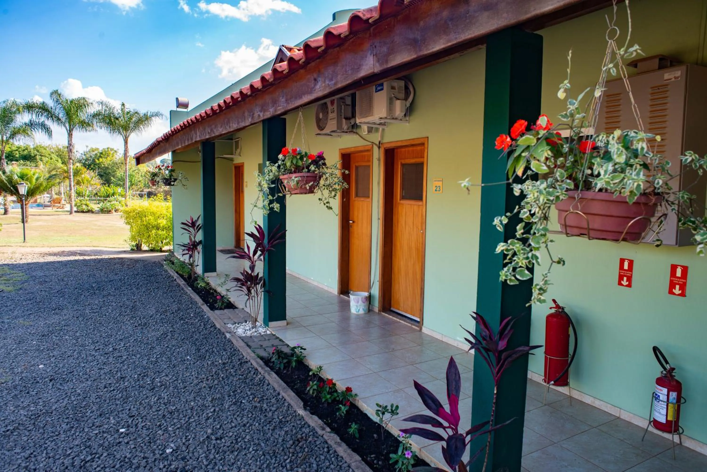 Property building in Parque Hotel Holambra