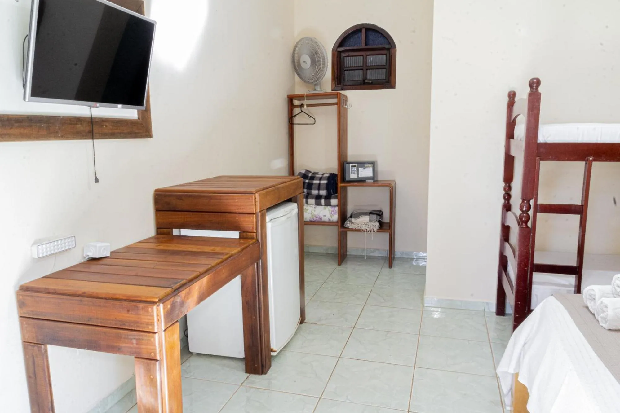 Bed in Pousada Bezerra