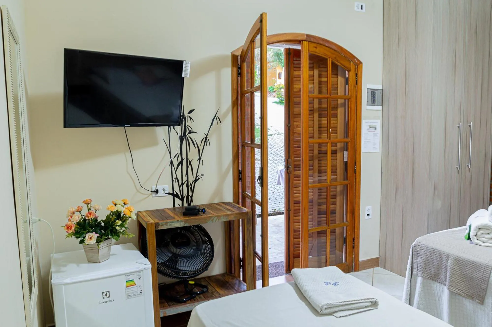 Bed in Pousada Bezerra