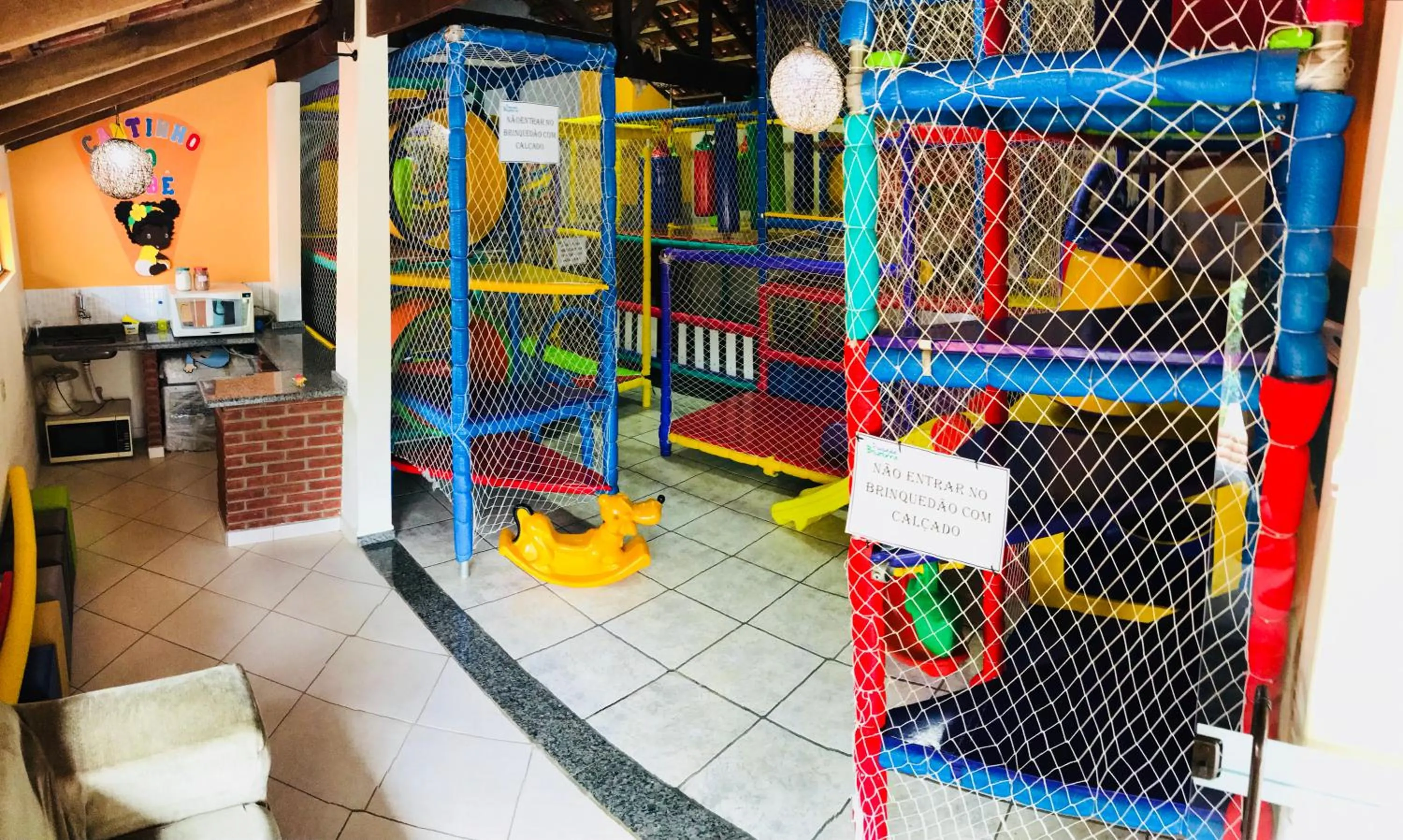 Children play ground in Pousada Bezerra