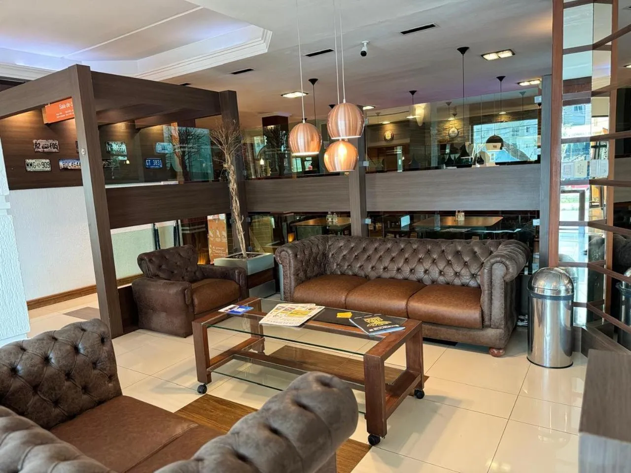 Lobby or reception in Afford Hotéis