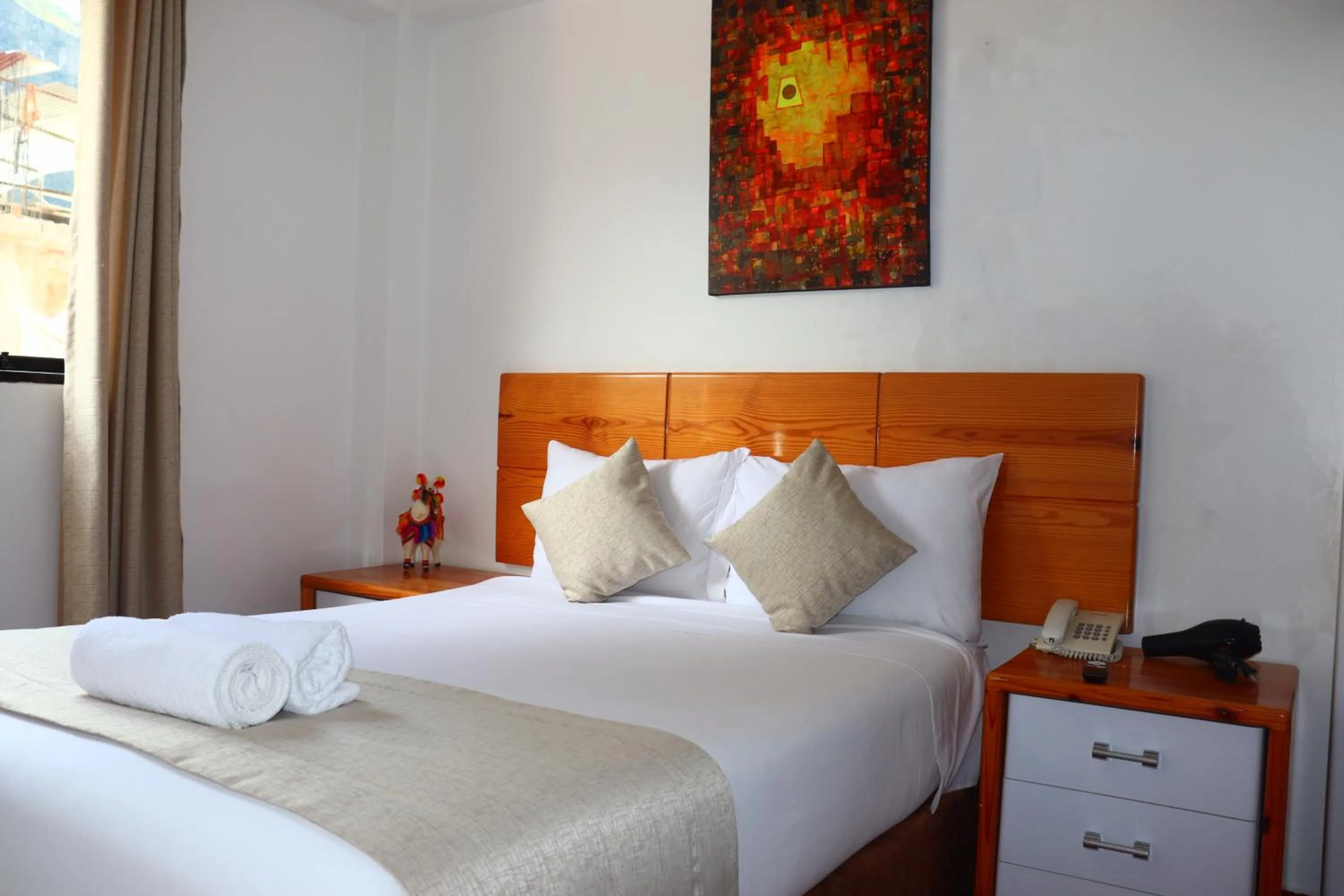 Bed in Fenix Hotel Machupicchu