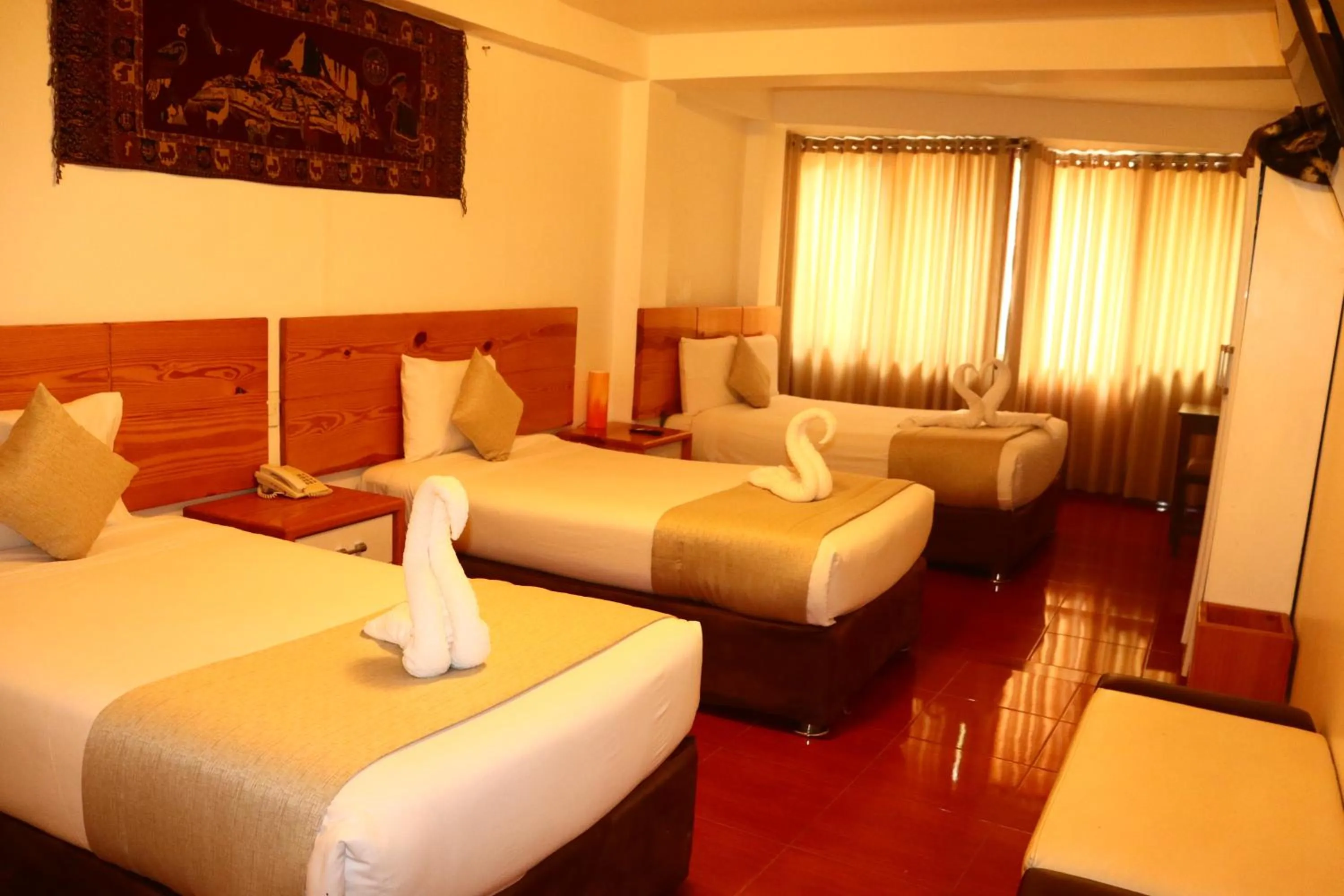 Bed in Fenix Hotel Machupicchu