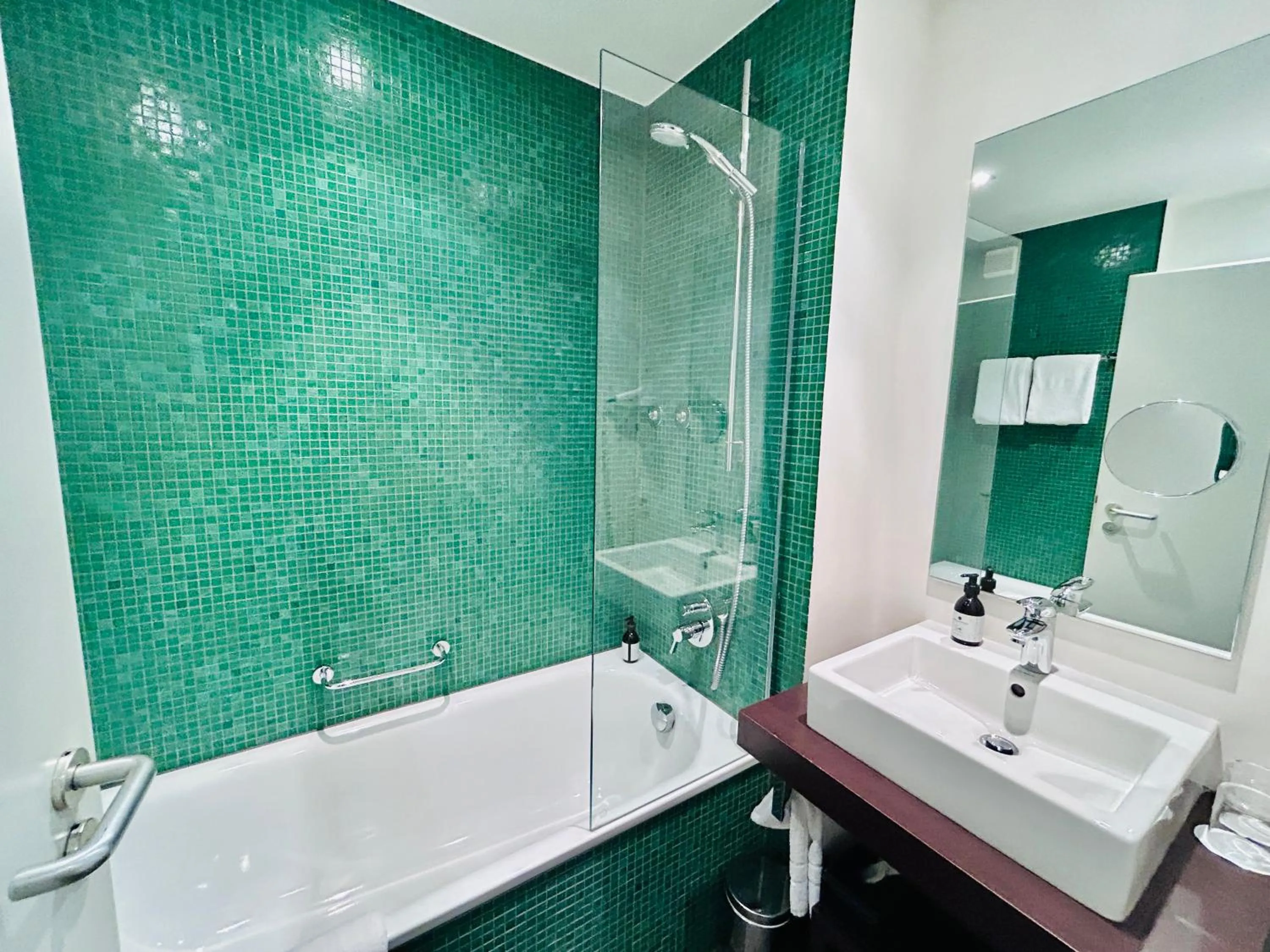 Bathroom in Hotel Erzgiesserei Europe