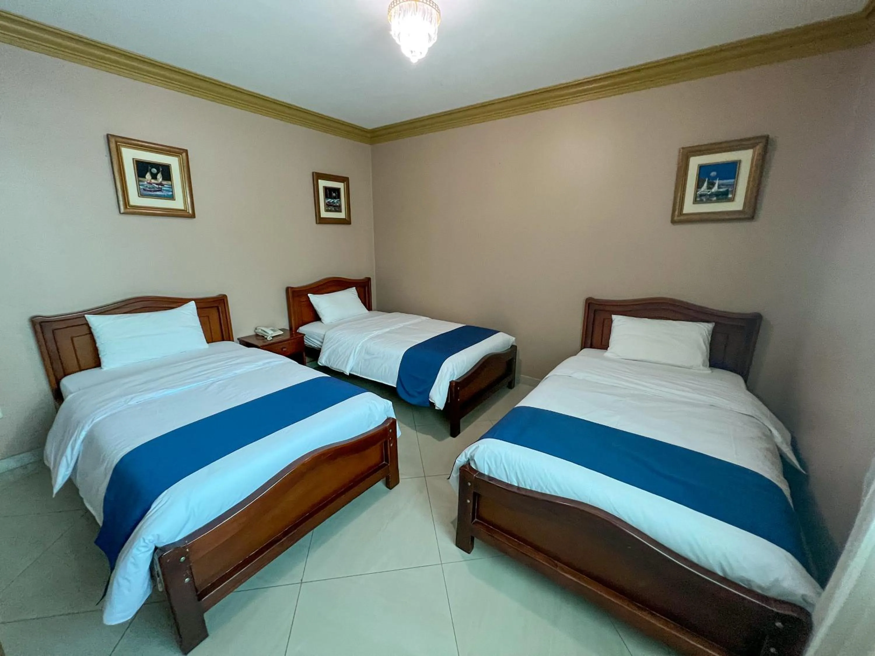 Bed in Apart Hotel Hamilton