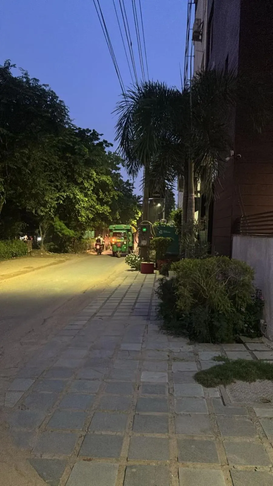 Parking in Treebo M2M Residency Sector 46