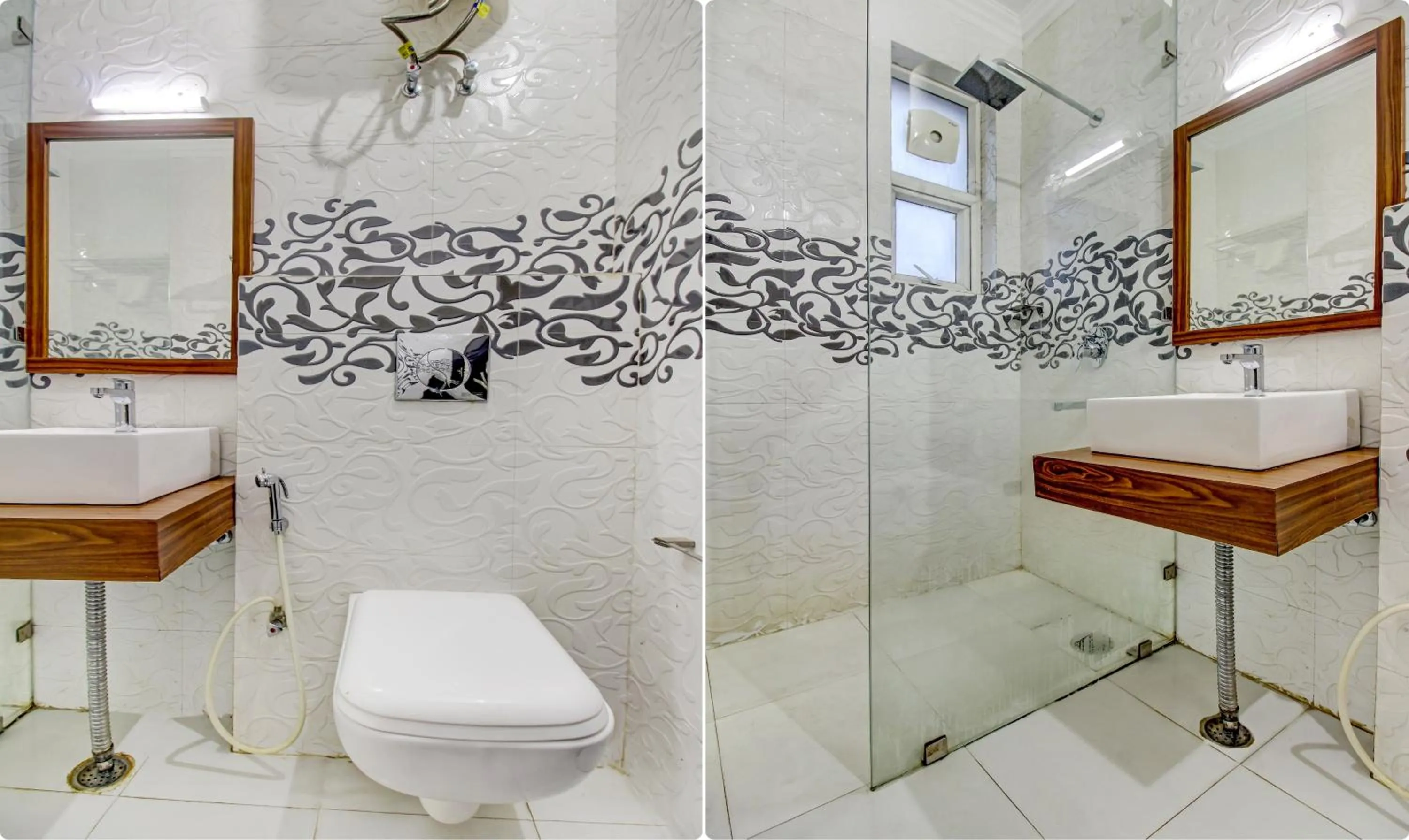 Bathroom in Treebo M2M Residency Sector 46