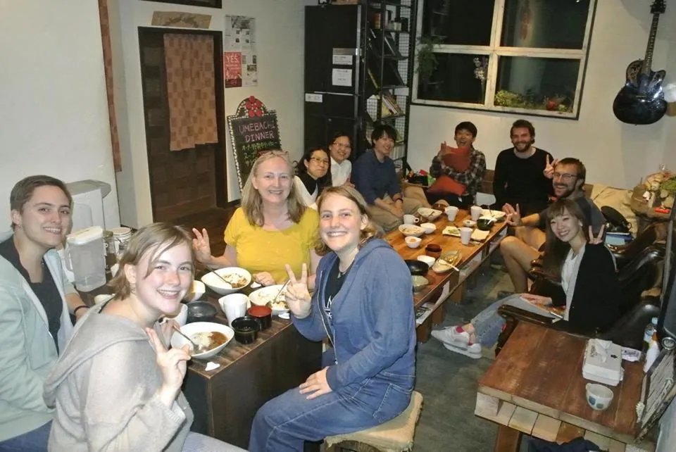 Night in Sendai Guest House UMEBACHI