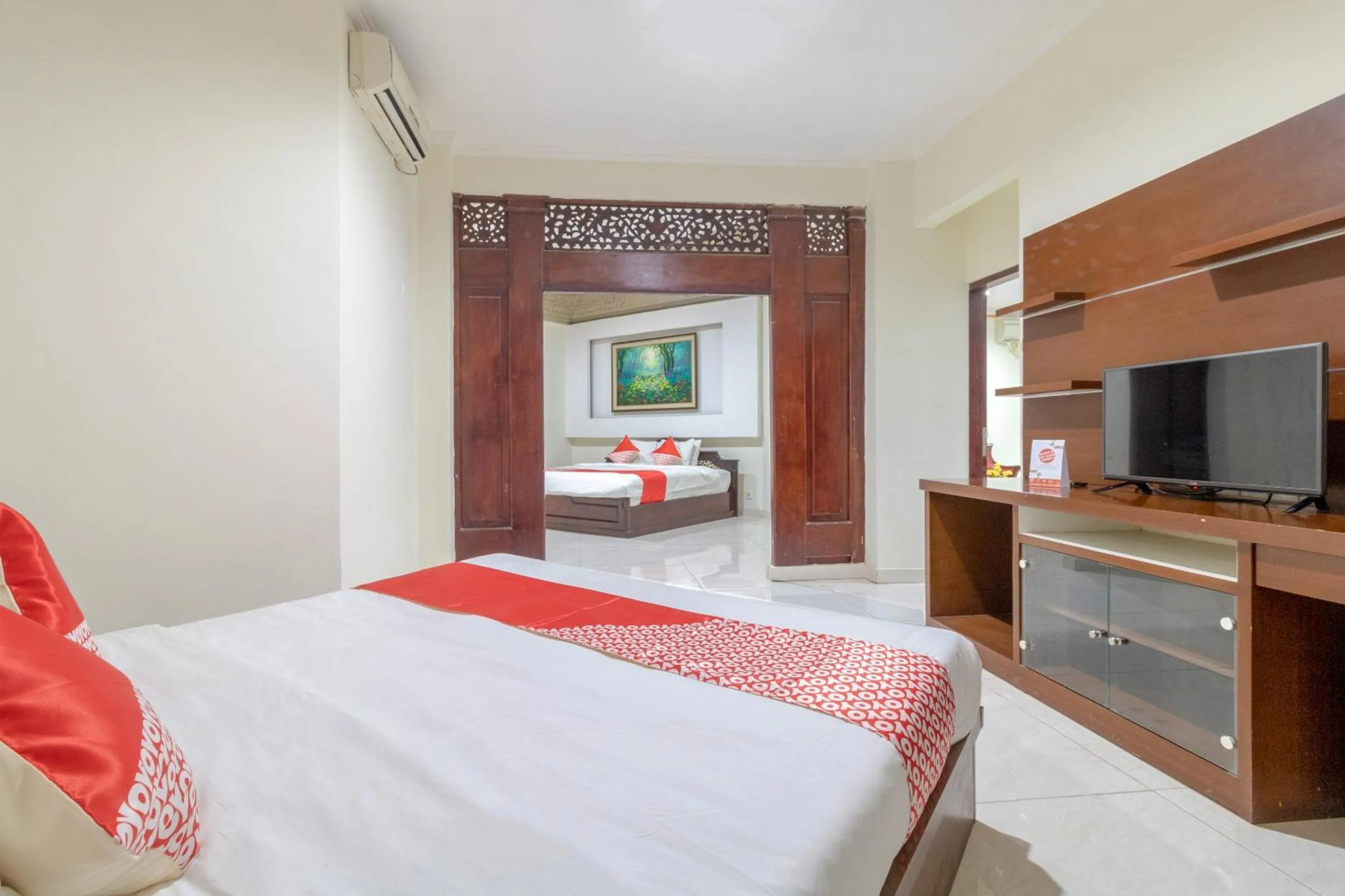 Bedroom, Bed in Flagship 2688 Guntur Hotel