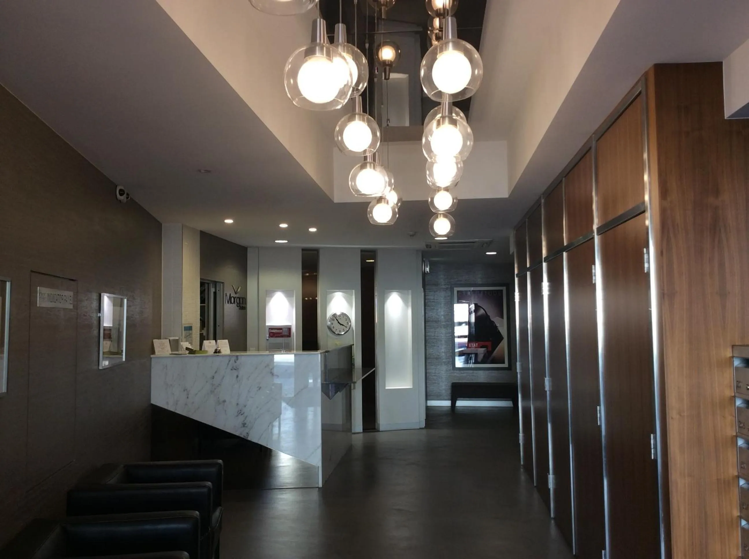 Lobby or reception in Morgan Suites