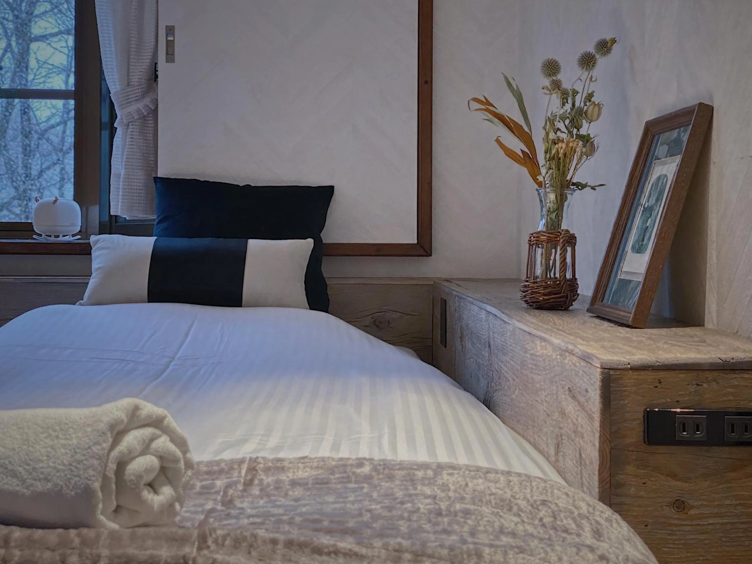 Bed in Apricot Pension