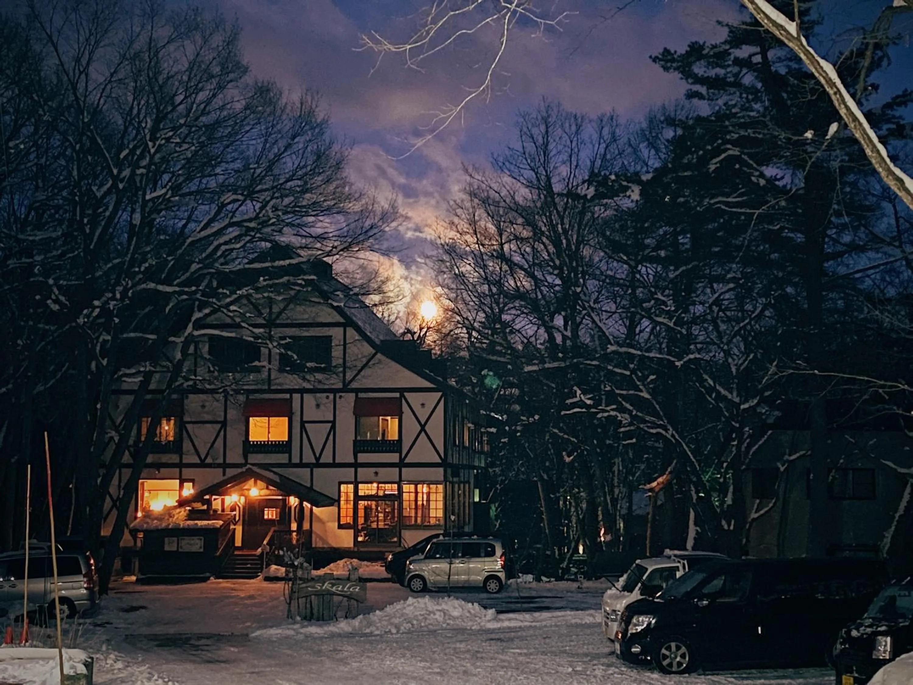 Night in Apricot Pension